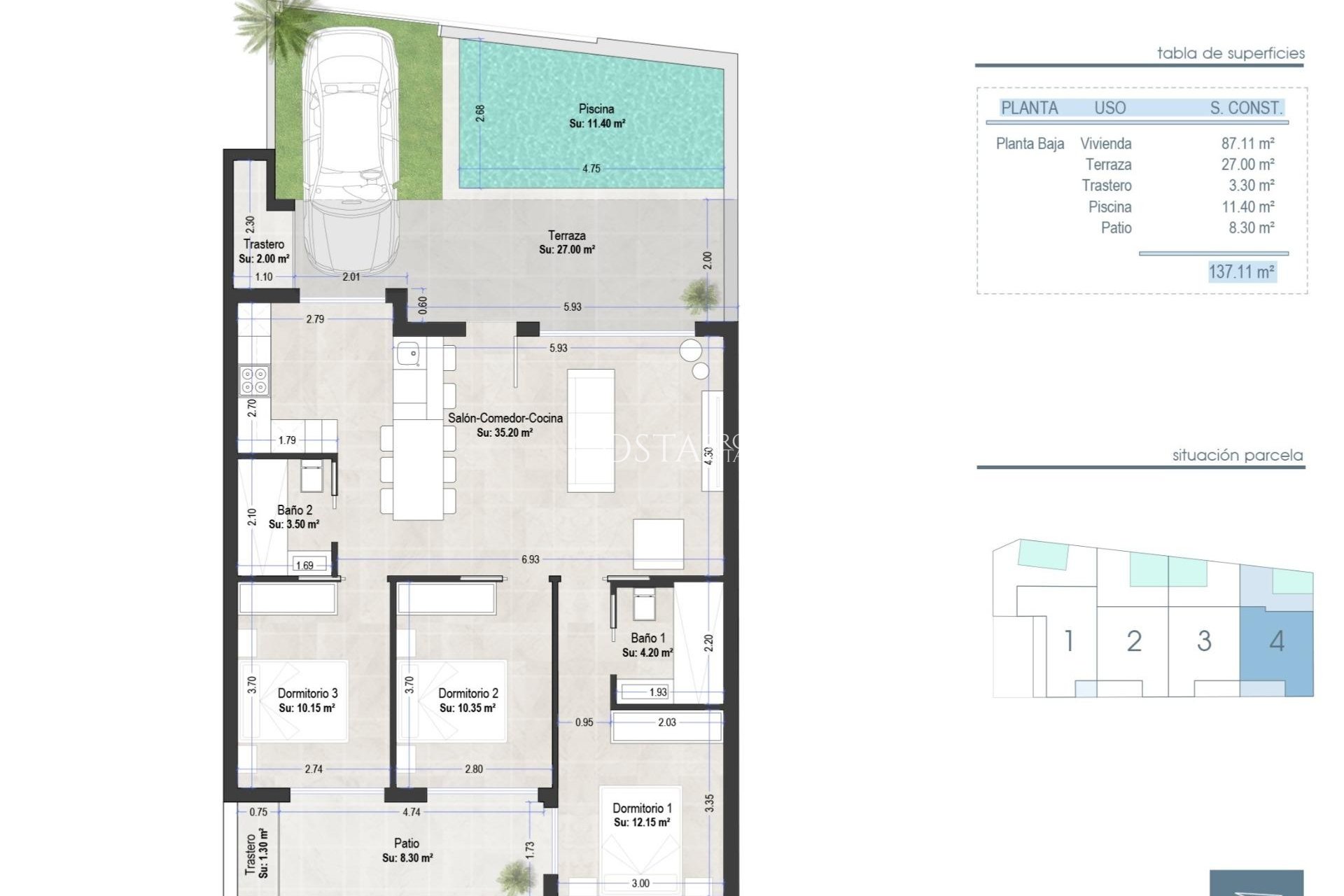 Neue Gebäude - Ground Floor Bungalow -
San Pedro del Pinatar - Las Esperanzas