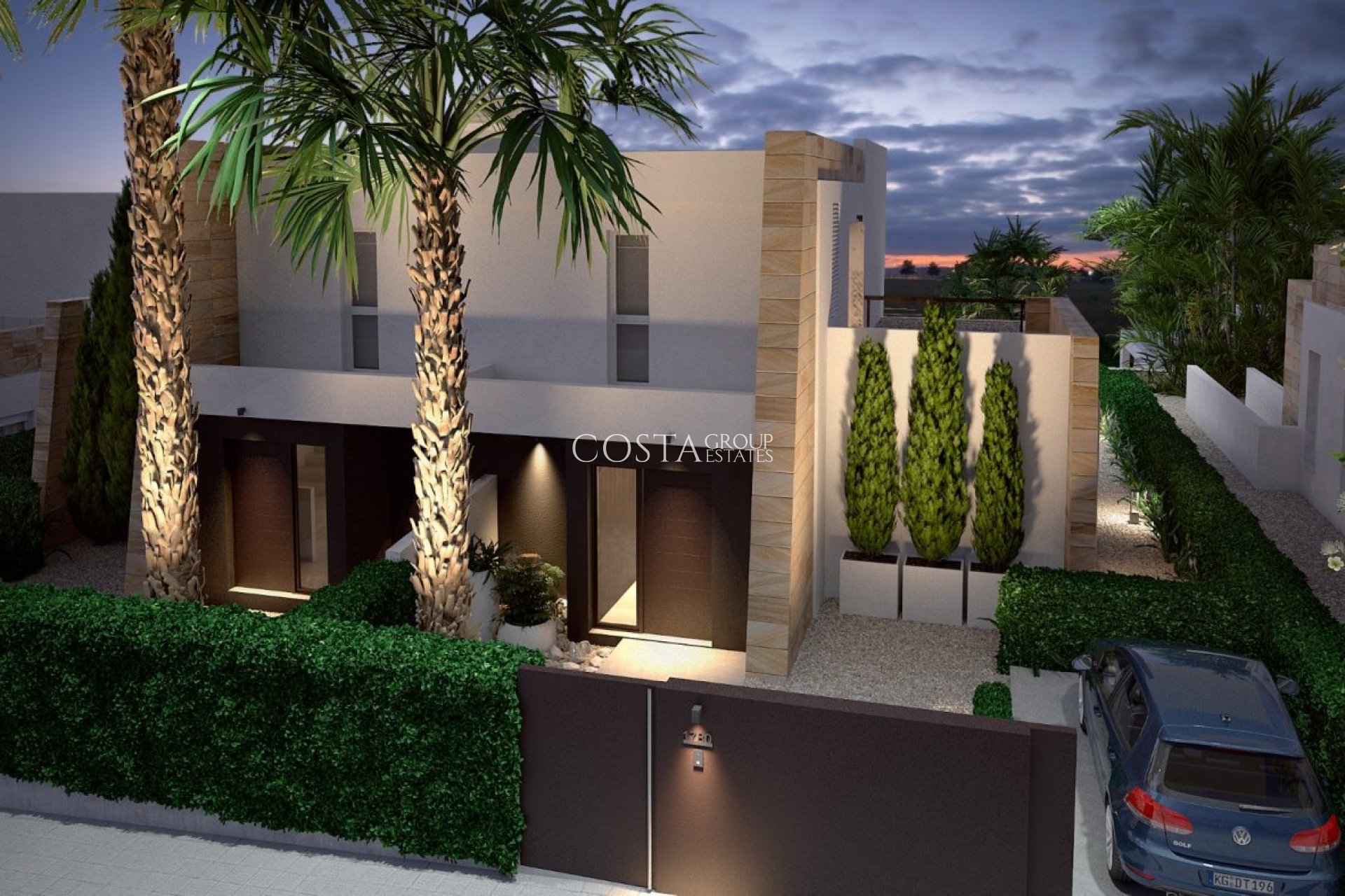 Neue Gebäude - Semidetached -
Algorfa - La Finca Golf
