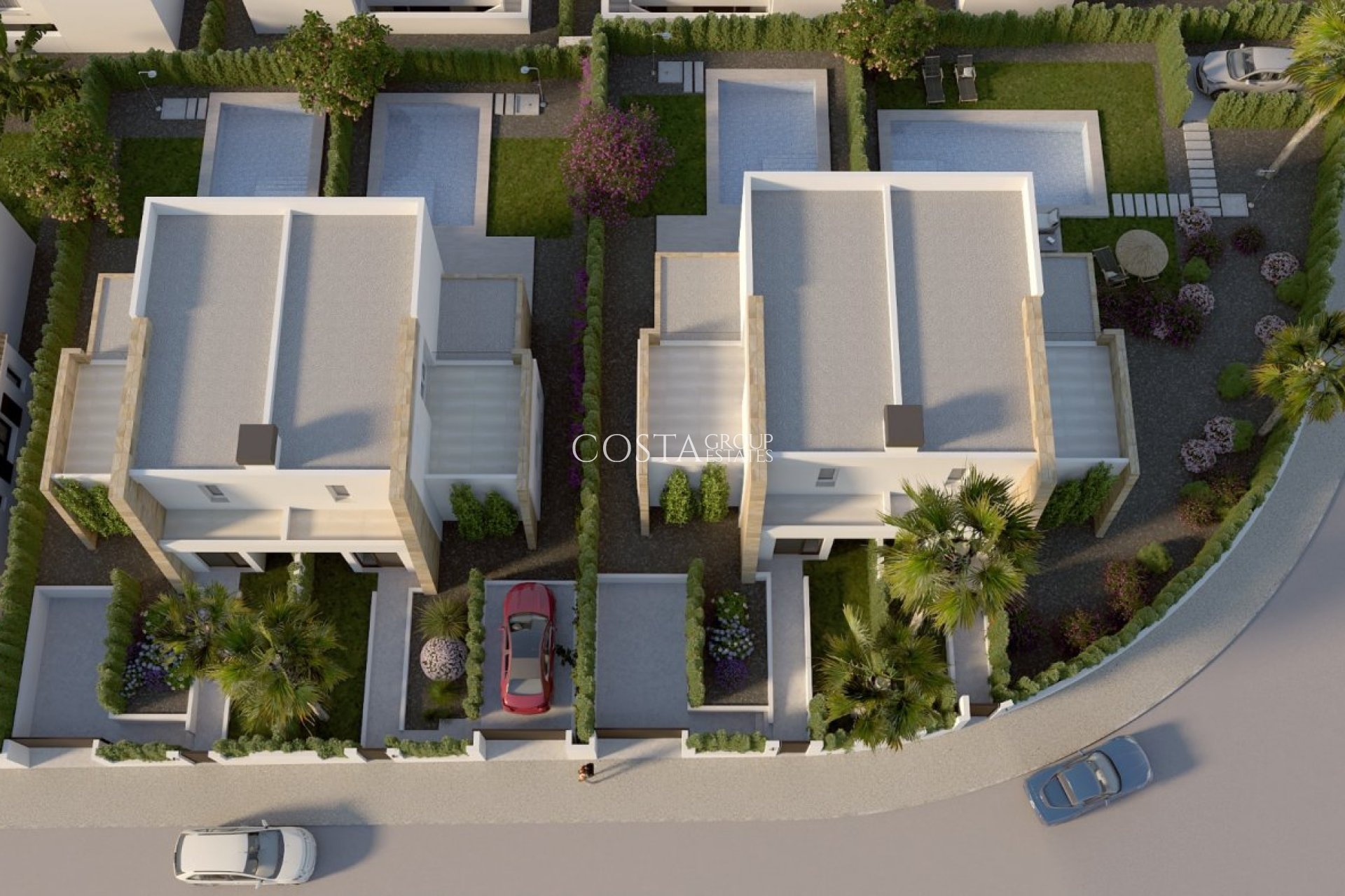 Neue Gebäude - Semidetached -
Algorfa - La Finca Golf
