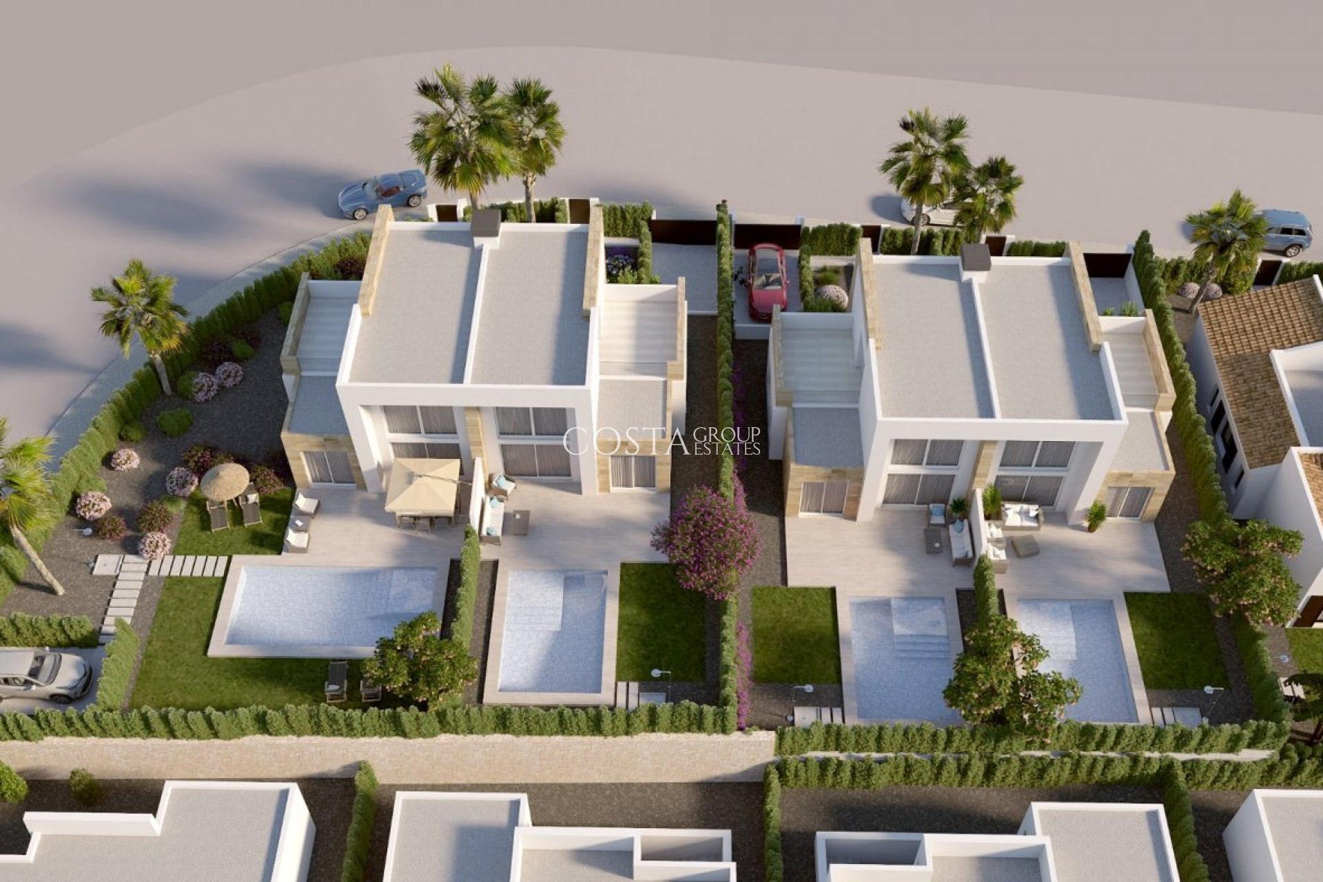 Neue Gebäude - Semidetached -
Algorfa - La Finca Golf