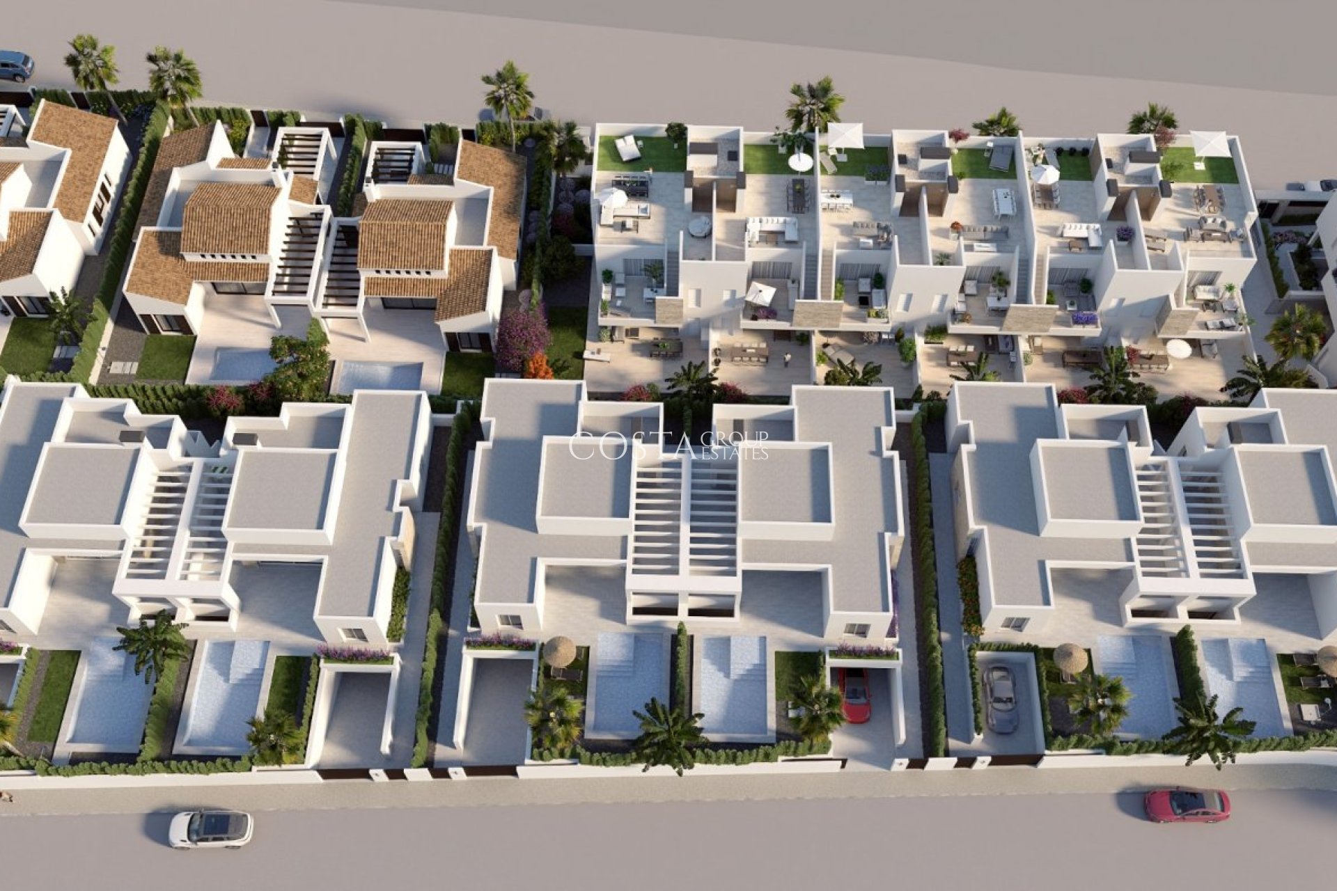 Neue Gebäude - Semidetached -
Algorfa - La Finca Golf
