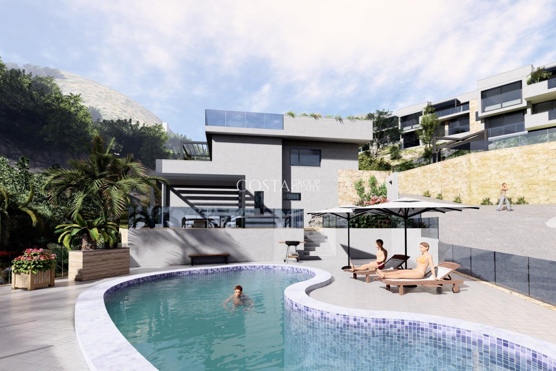 Neue Gebäude - Semidetached -
Altea - Sierra de Altea