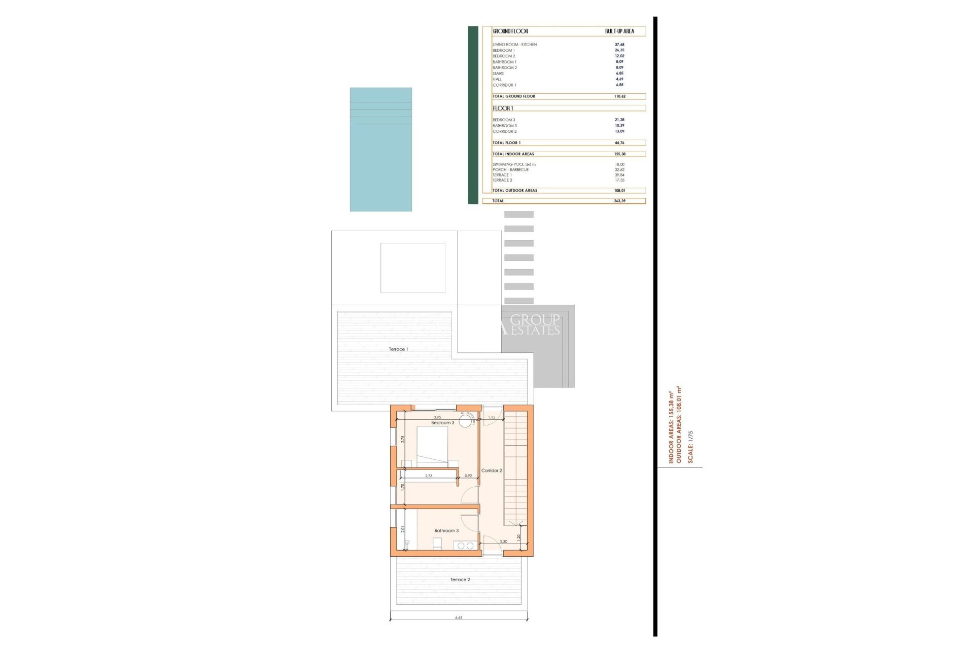 Neue Gebäude - Semidetached -
Banos y Mendigo - Altaona Golf