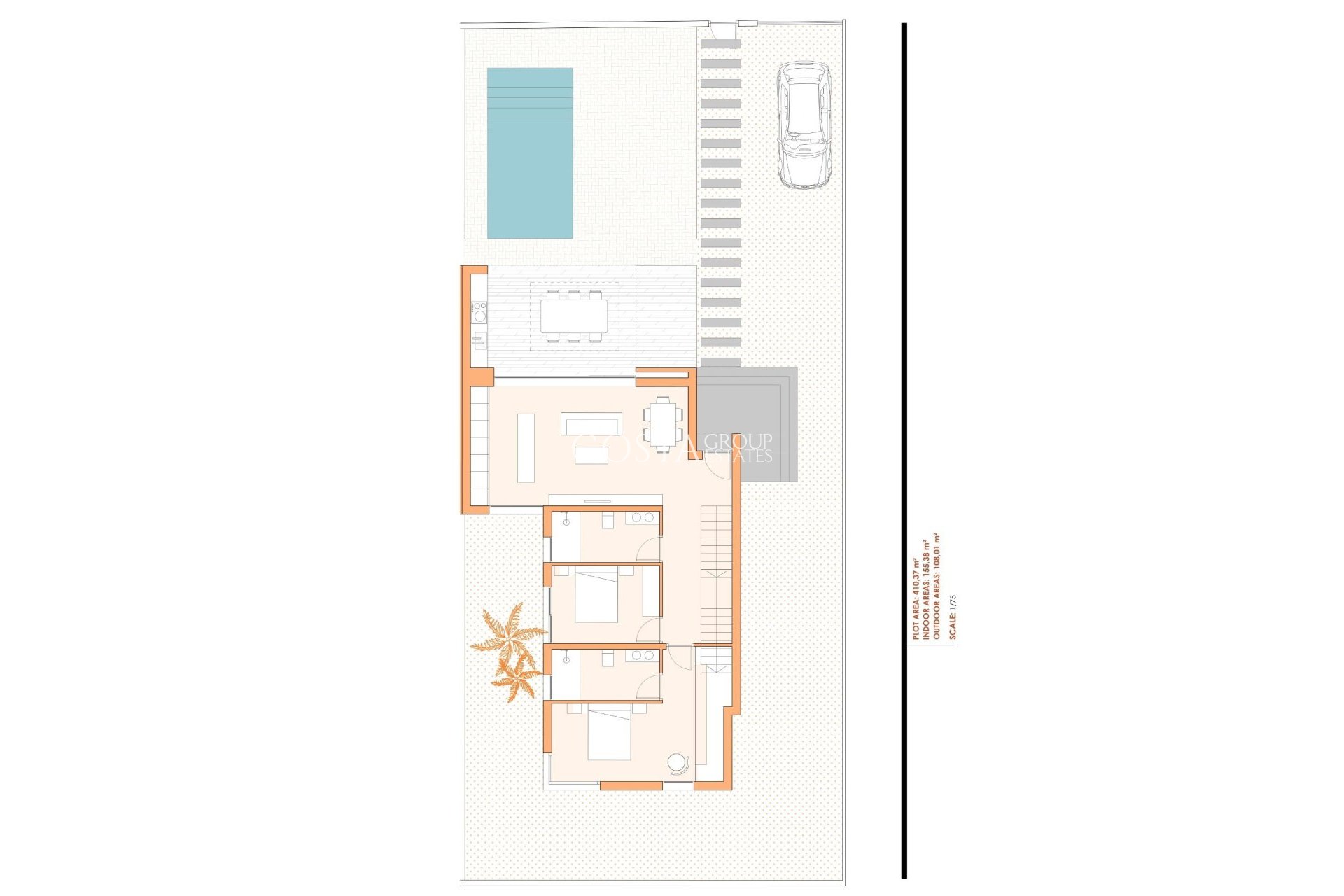Neue Gebäude - Semidetached -
Banos y Mendigo - Altaona Golf