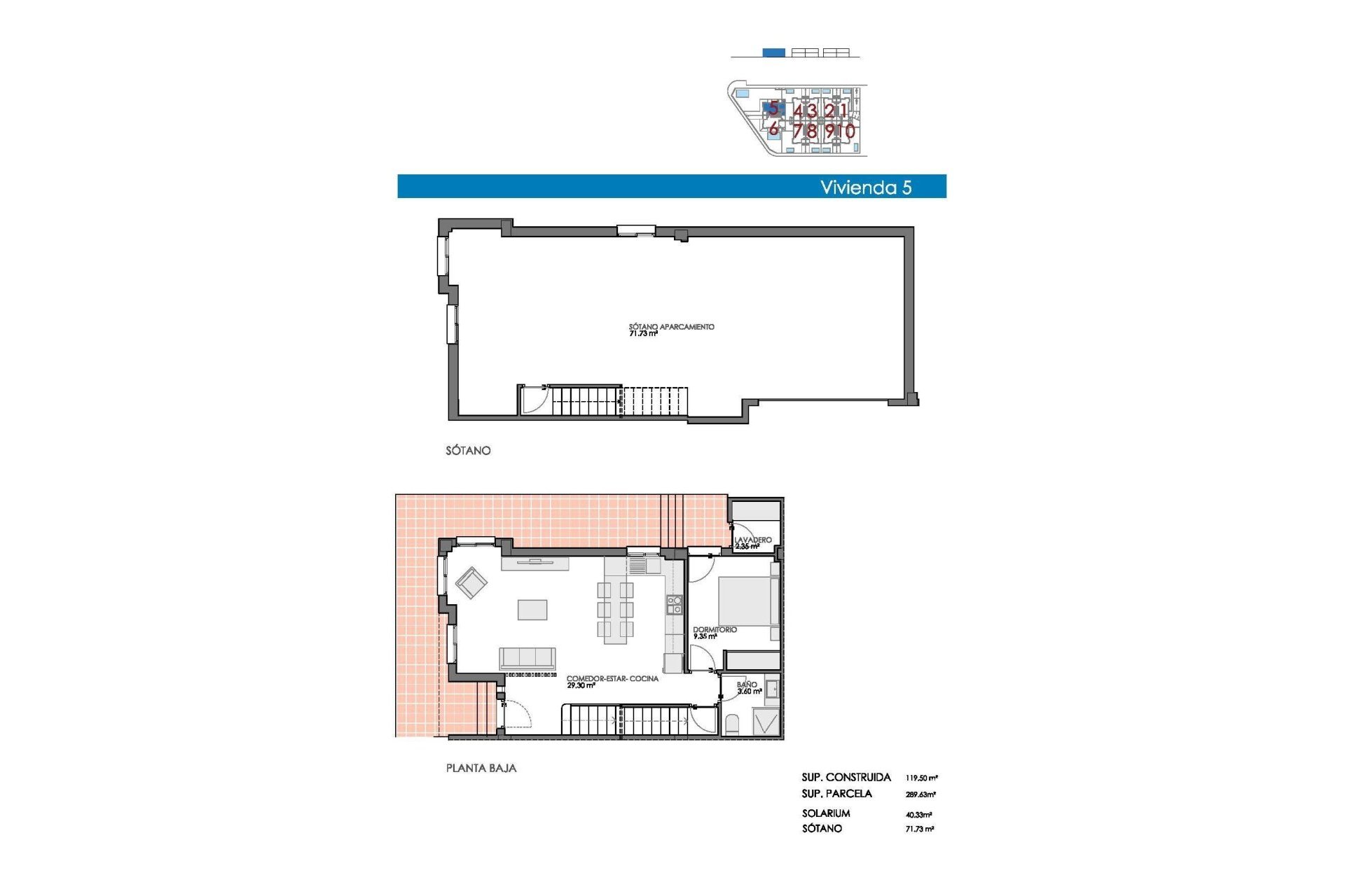 Neue Gebäude - Semidetached -
Bigastro - pueblo