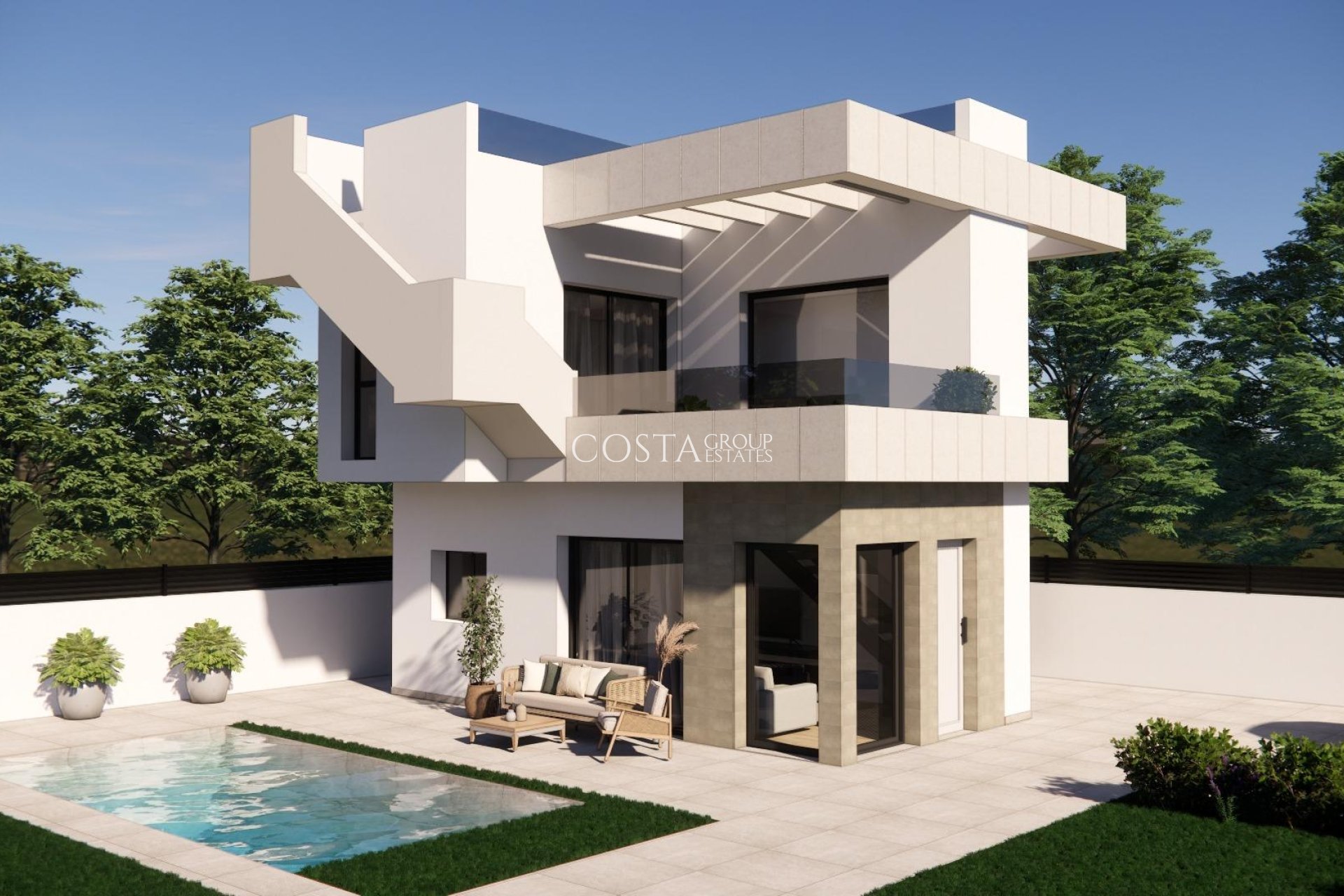 Neue Gebäude - Semidetached -
Los Montesinos - La Herrada