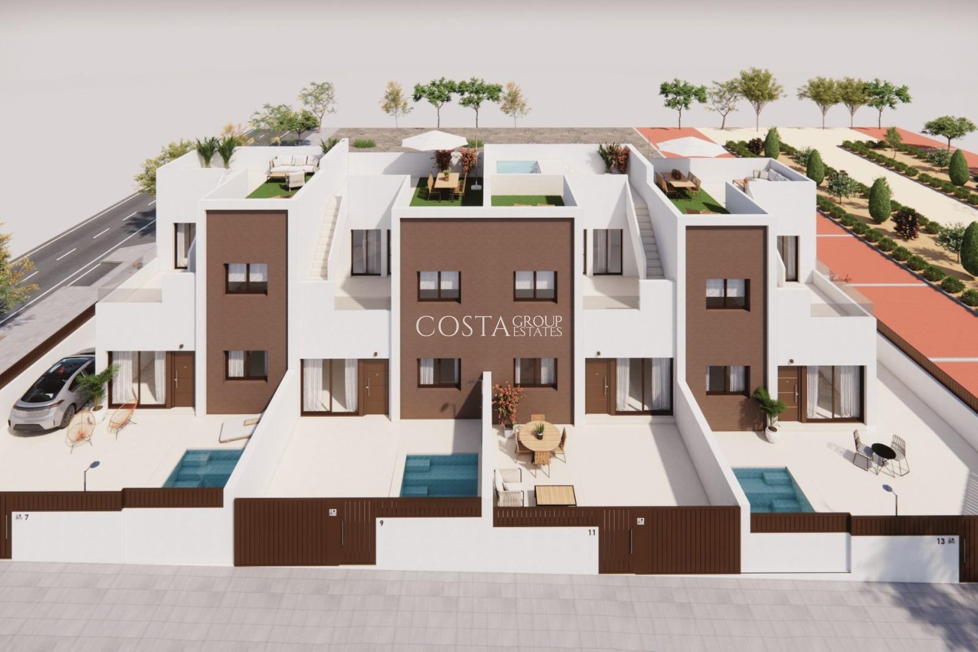 Neue Gebäude - Semidetached -
Pilar de la Horadada - Barrio los Segundas