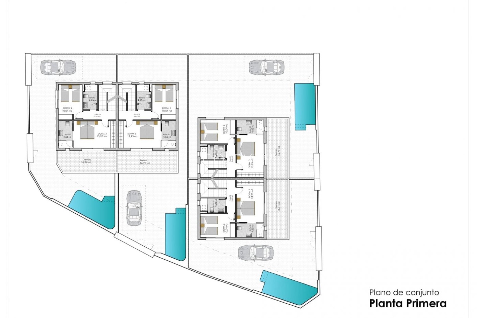 Neue Gebäude - Semidetached -
Pilar de la Horadada - pueblo
