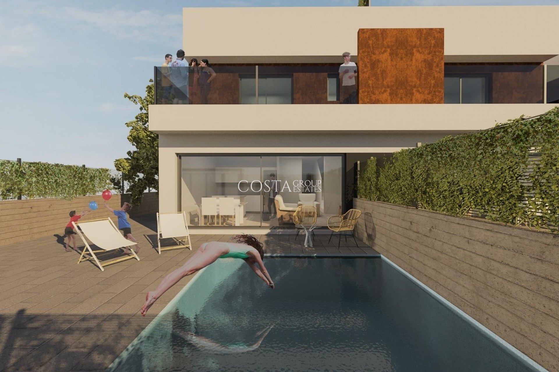 Neue Gebäude - Semidetached -
San Javier - Santiago De La Ribera