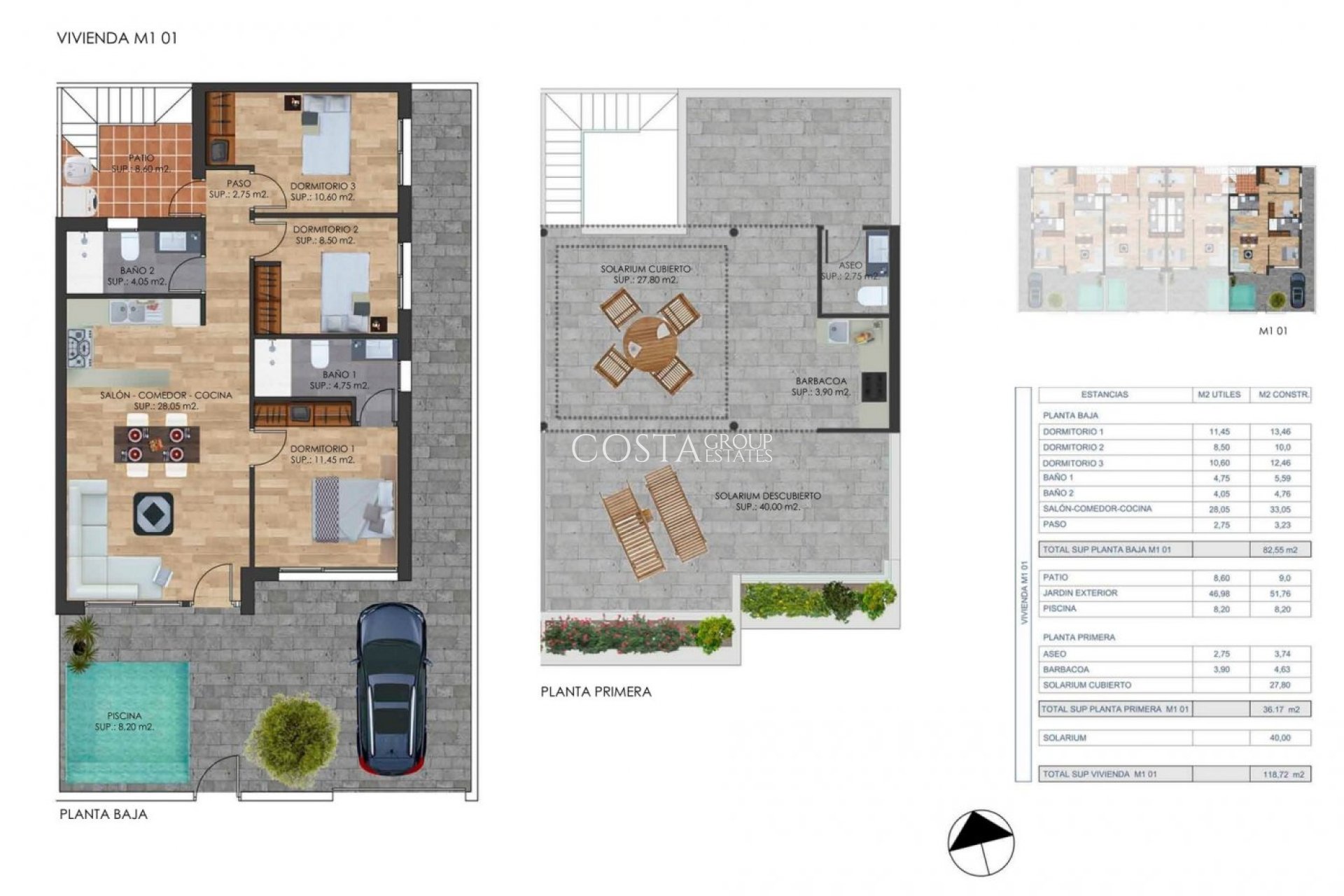 Neue Gebäude - Semidetached -
Torre Pacheco - Torrepacheco