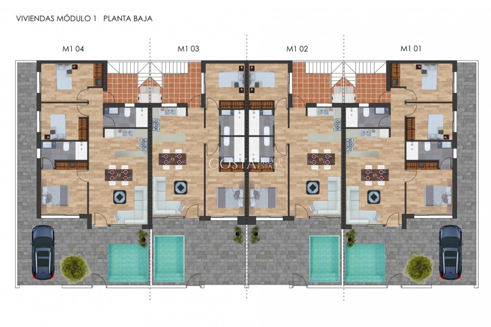 Neue Gebäude - Semidetached -
Torre Pacheco - Torrepacheco