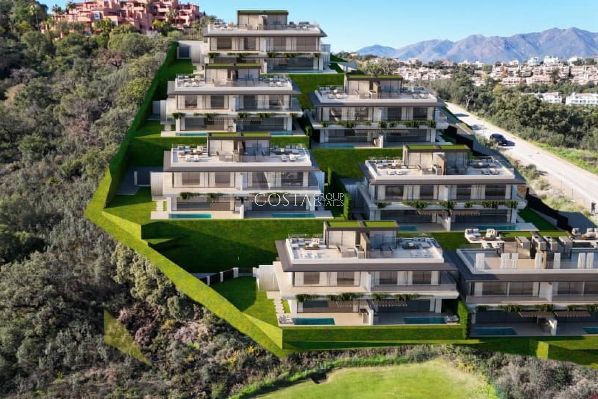 Neue Gebäude - terraced -
Ojen - Ojén