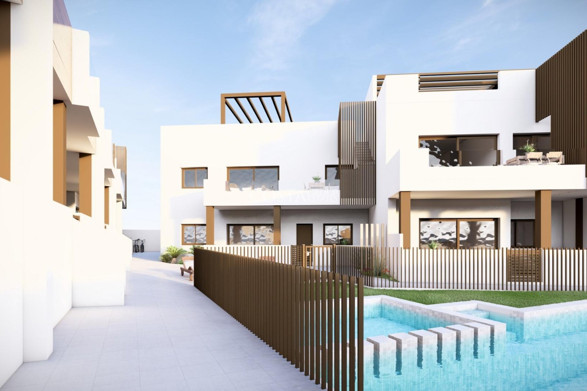 Neue Gebäude - Top Floor Bungalow -
Pilar de la Horadada - pueblo