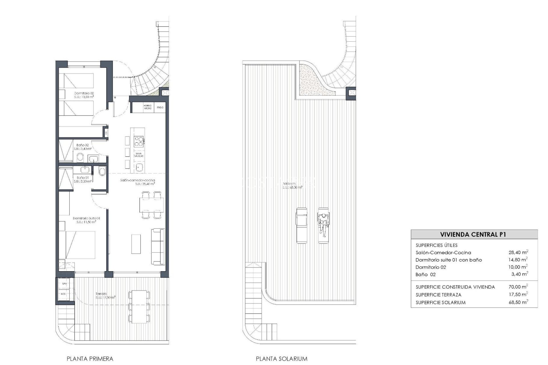 Neue Gebäude - Top Floor Bungalow -
San Miguel de Salinas - San Miguel De Salinas