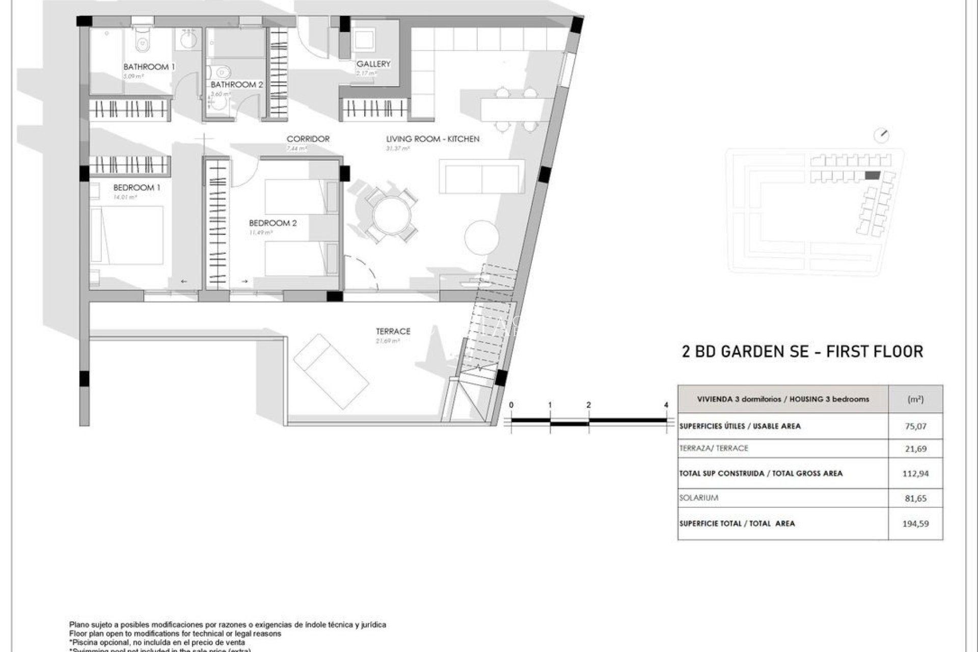 Neue Gebäude - Top Floor Bungalow -
Torrevieja - La Veleta