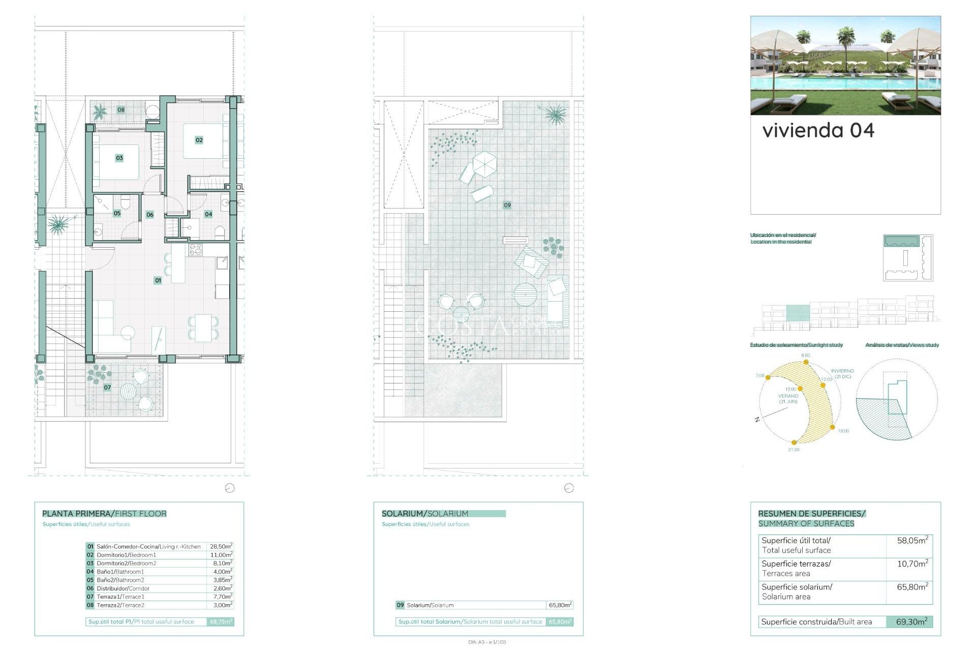 Neue Gebäude - Top Floor Bungalow -
Torrevieja - Los Balcones