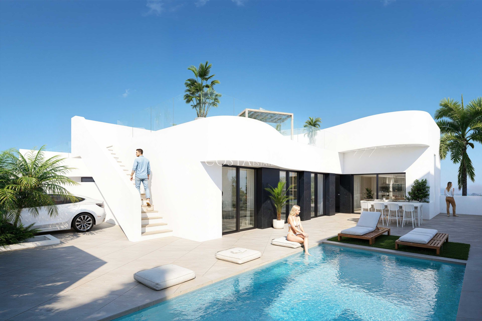 Neue Gebäude - Villa -
Algorfa