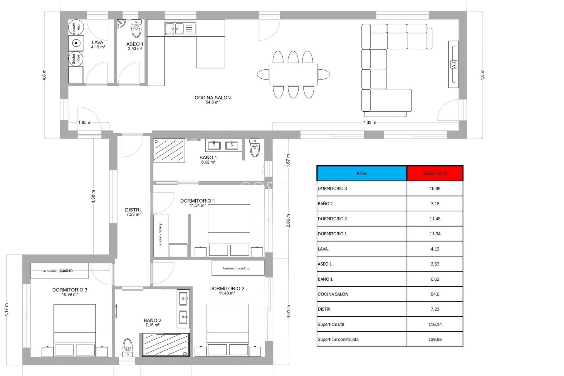 Neue Gebäude - Villa -
Aspe - urbanizaciones