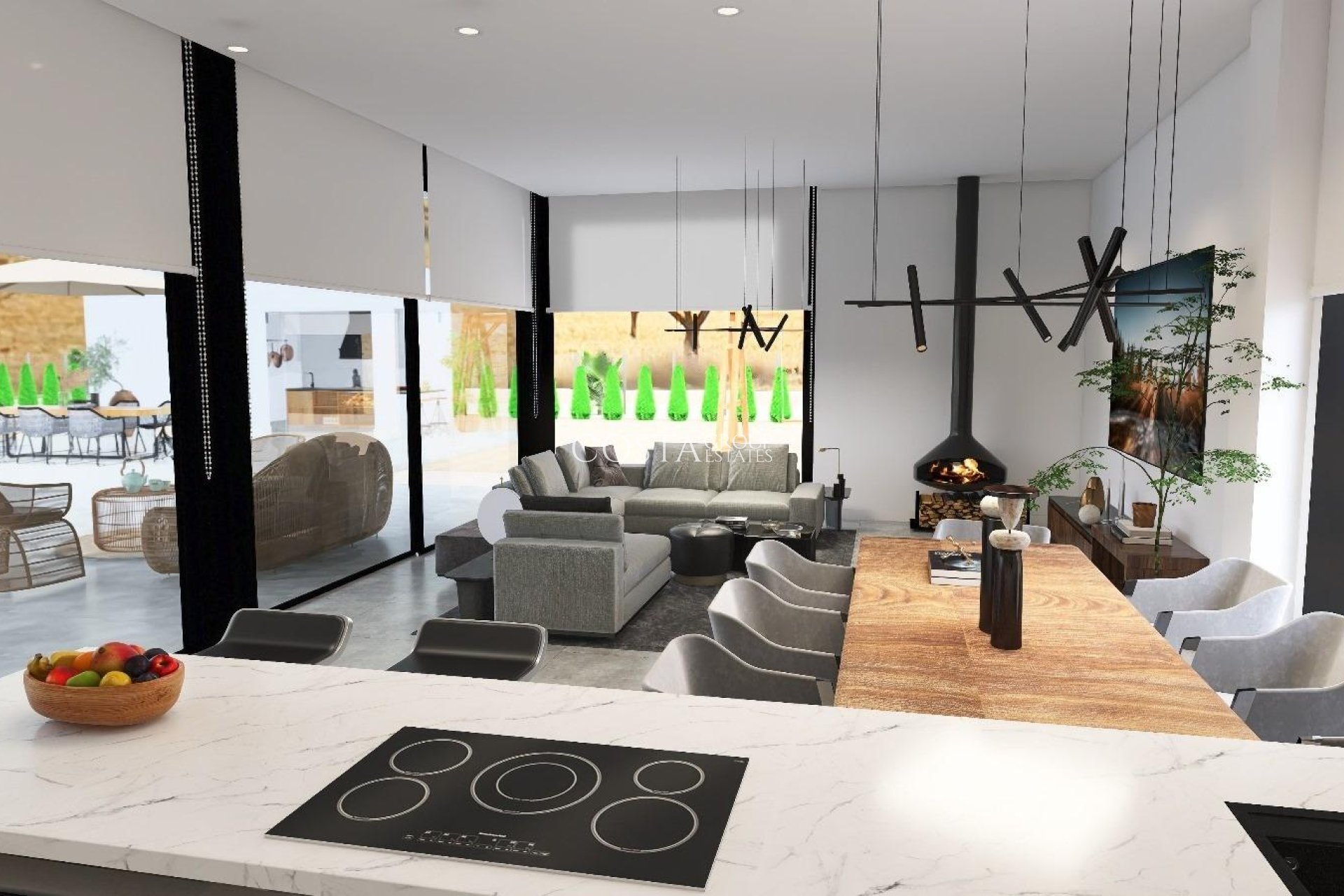 Neue Gebäude - Villa -
Aspe