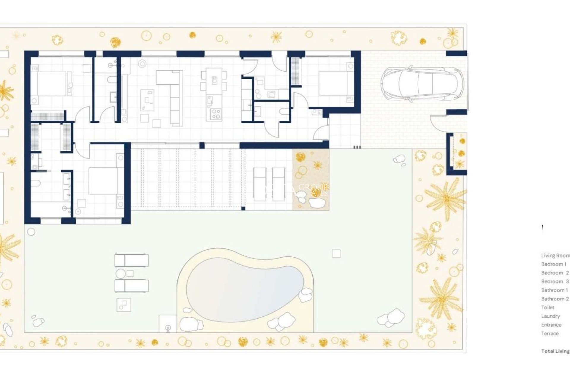 Neue Gebäude - Villa -
Banos y Mendigo - Altaona Golf