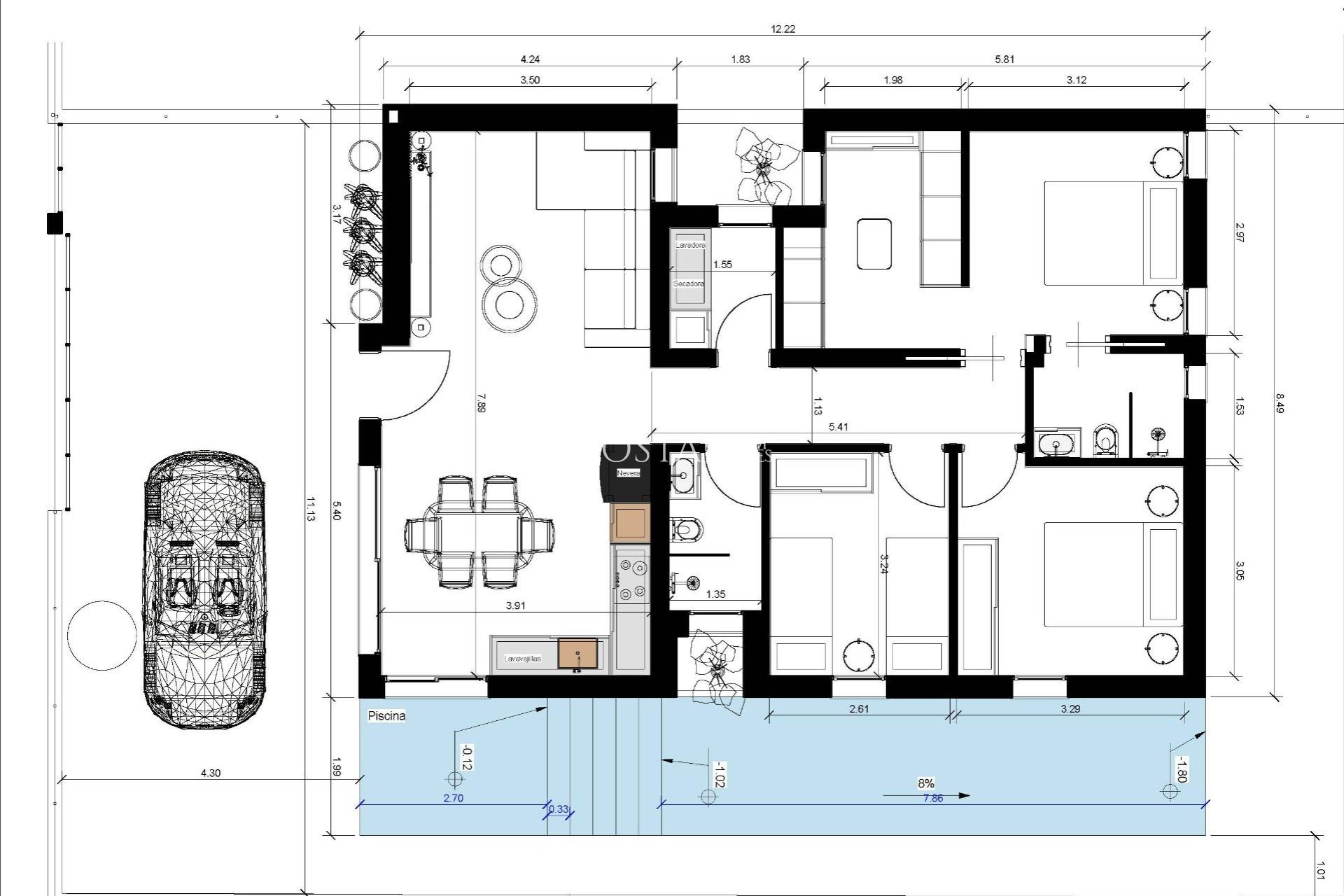 Neue Gebäude - Villa -
Benijofar - Urb. Monteazul