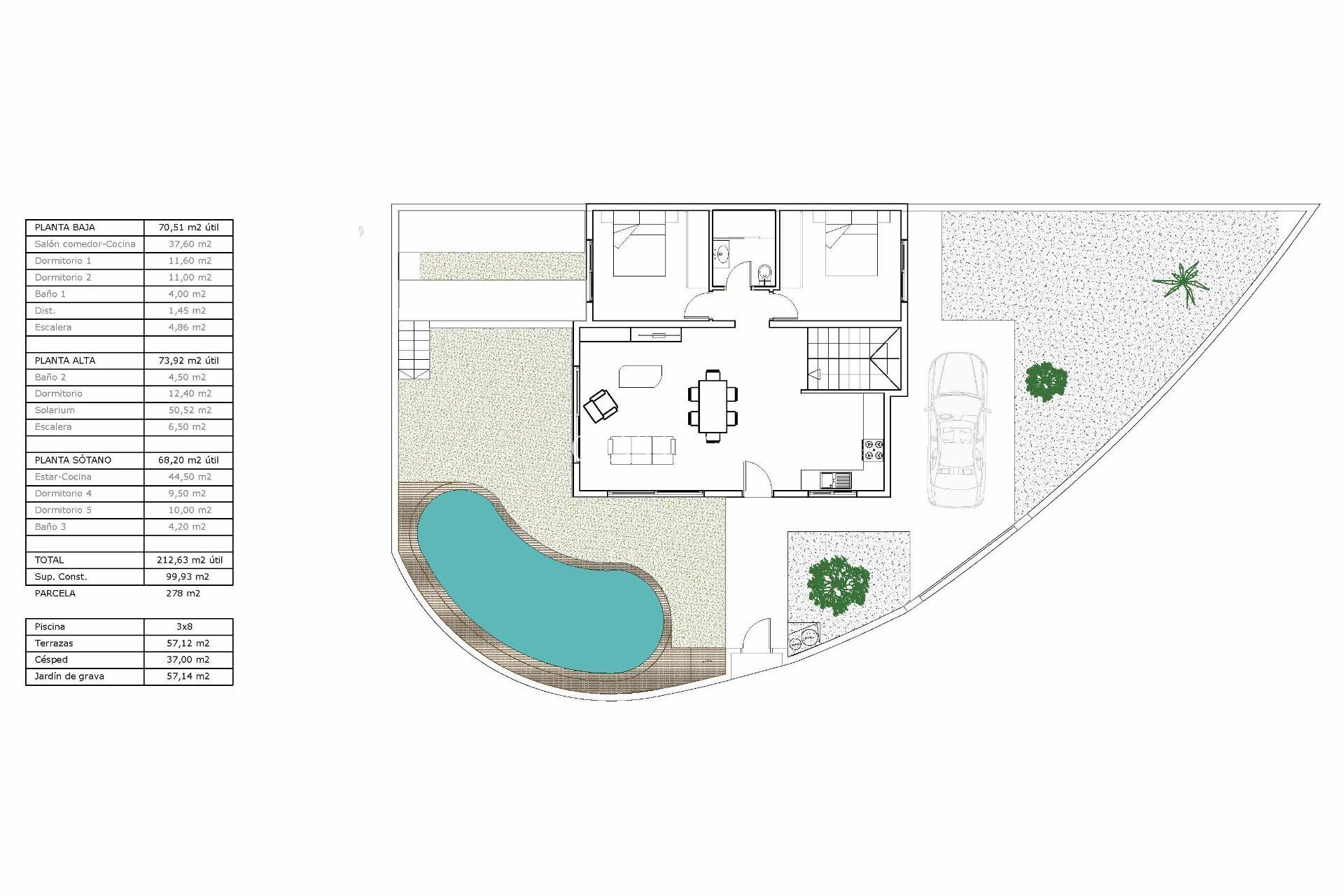 Neue Gebäude - Villa -
Ciudad Quesada - Golf La Marquesa (Ciudad Quesada)