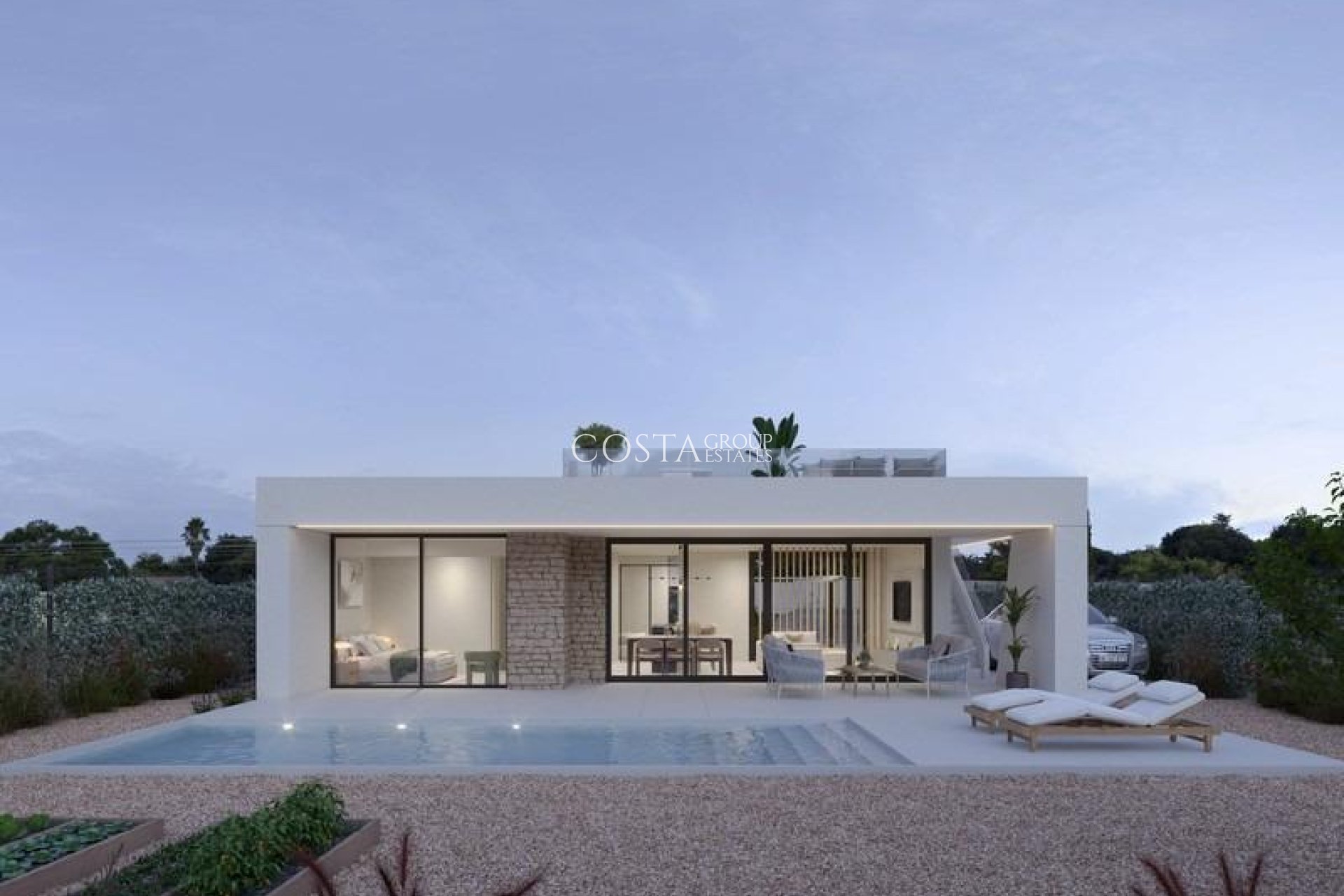 Neue Gebäude - Villa -
Fuente Álamo - Hacienda del Alamo