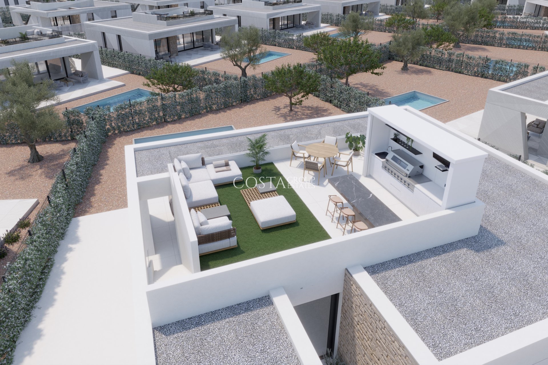 Neue Gebäude - Villa -
Hacienda del Alamo Golf
