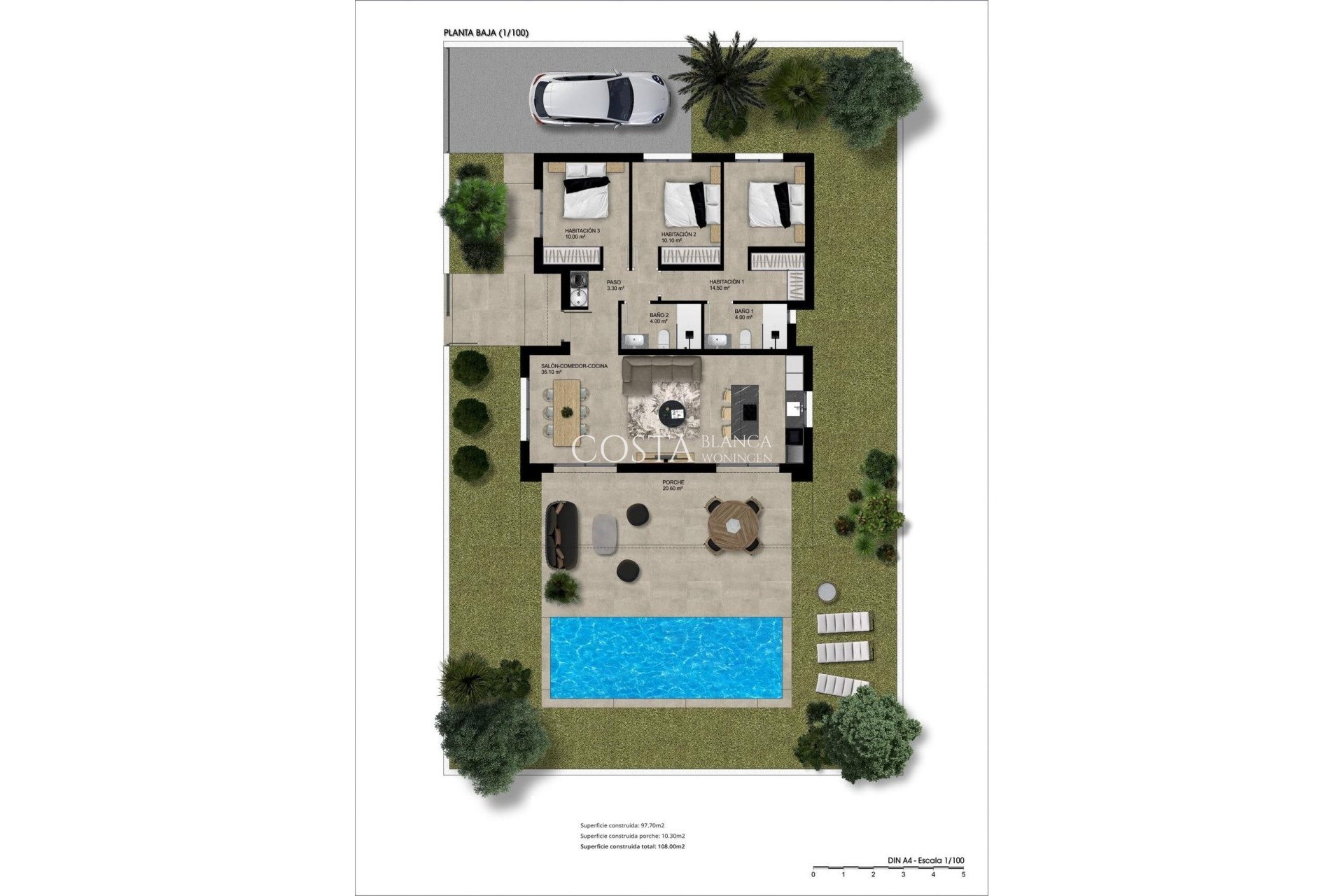Neue Gebäude - Villa -
Hondón de las Nieves