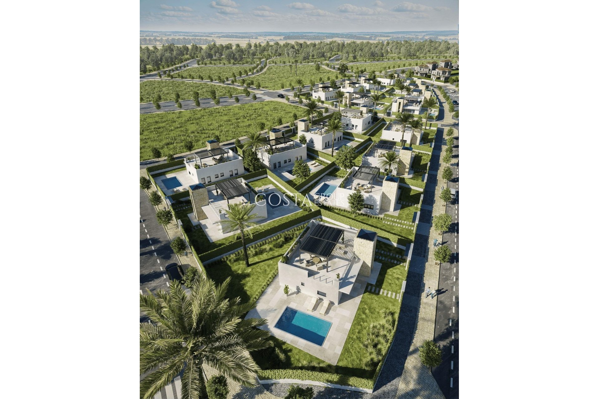 Neue Gebäude - Villa -
Lorca - Jardines de Almenara
