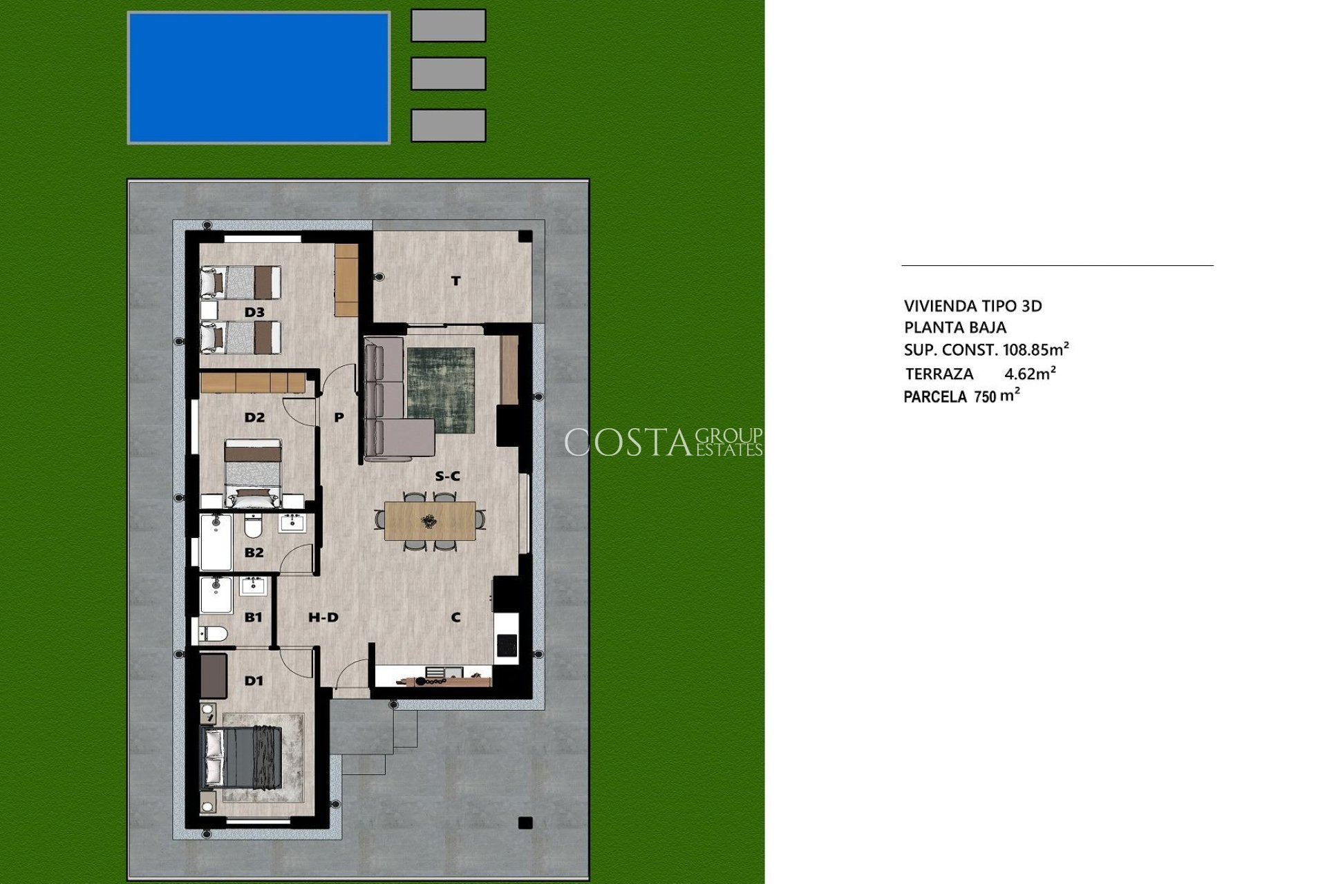 Neue Gebäude - Villa -
Moratalla - Campo de San Juan
