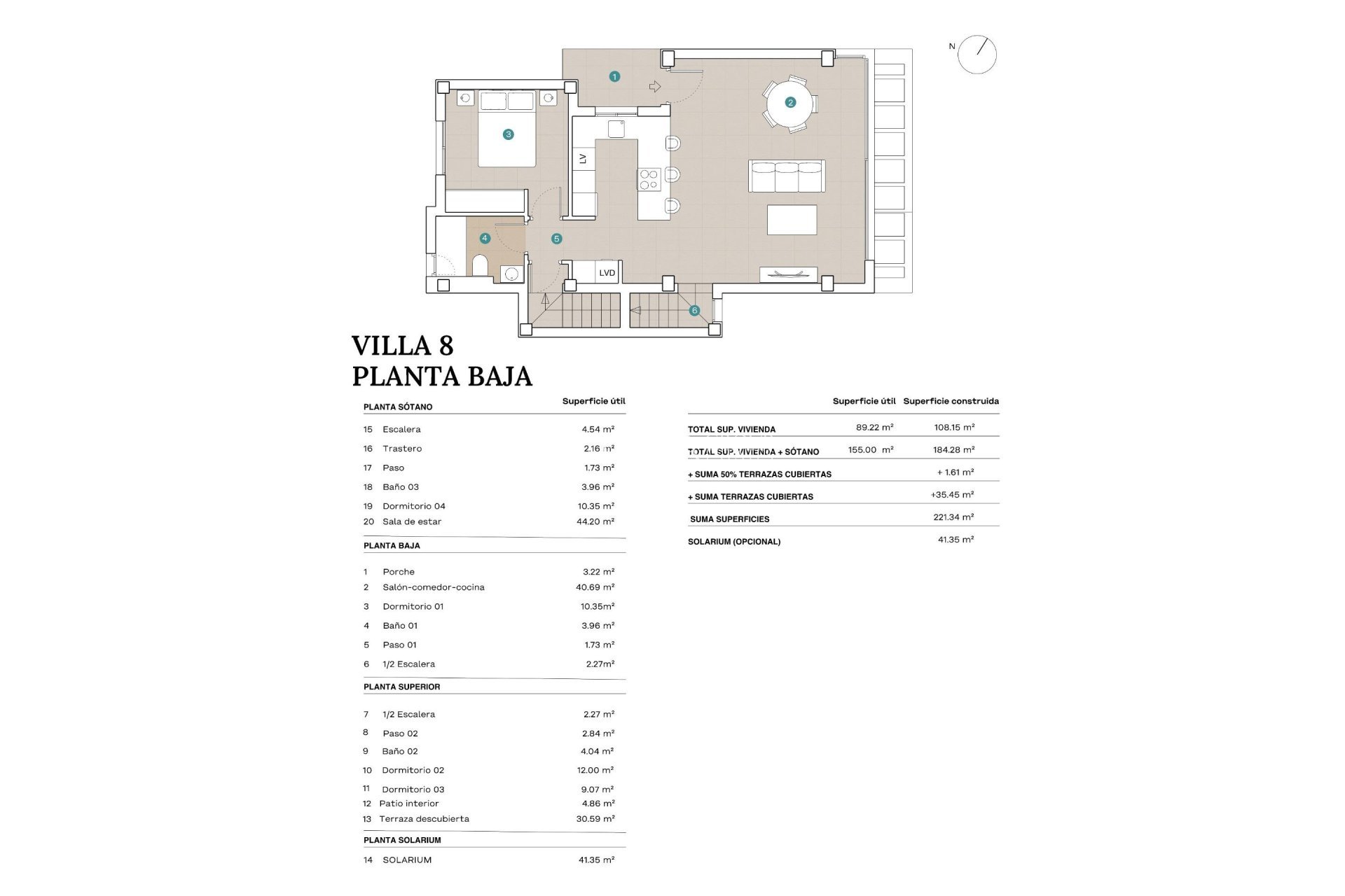 Neue Gebäude - Villa -
Polop - Novapolop