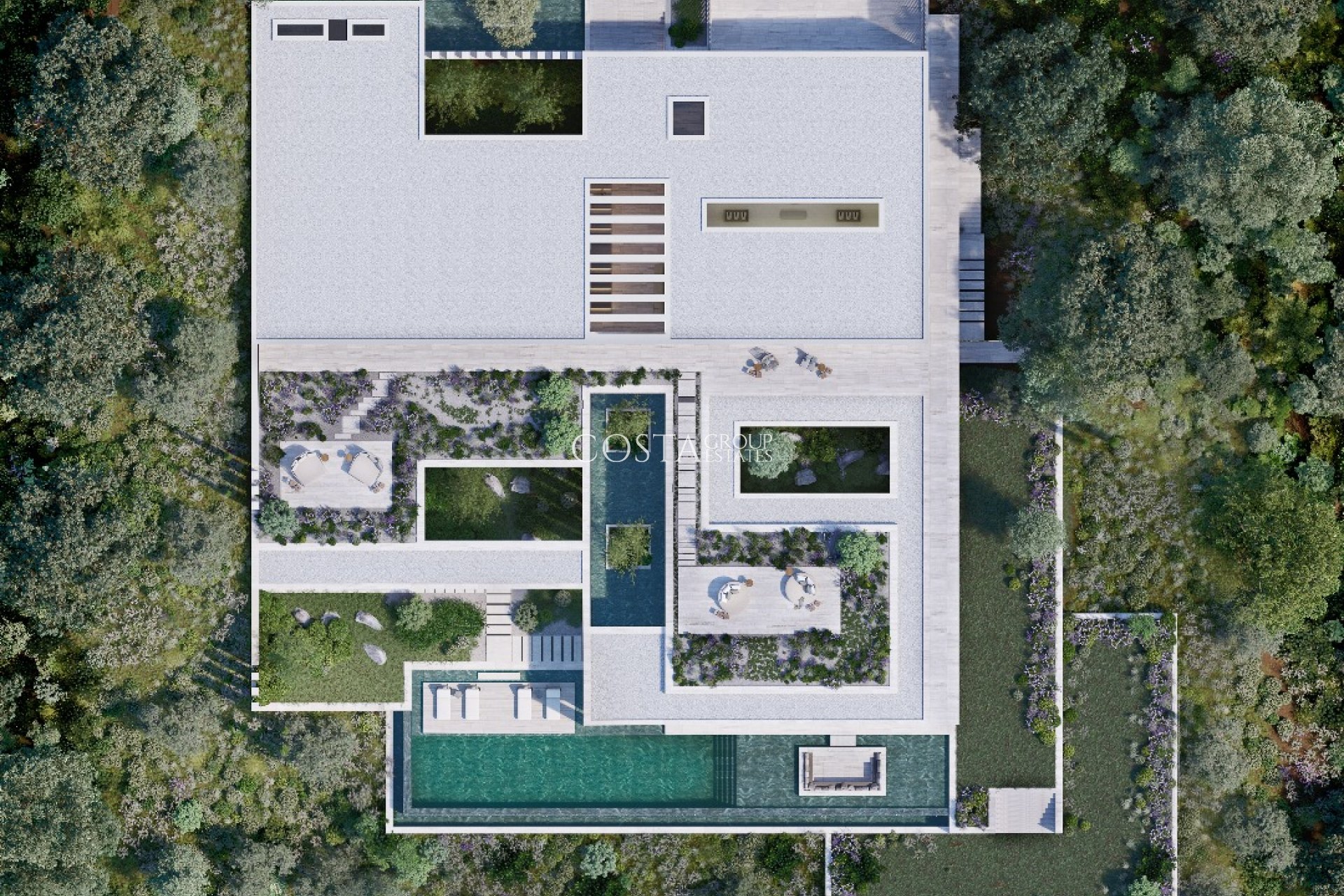 Neue Gebäude - Villa -
Pueblo Nuevo