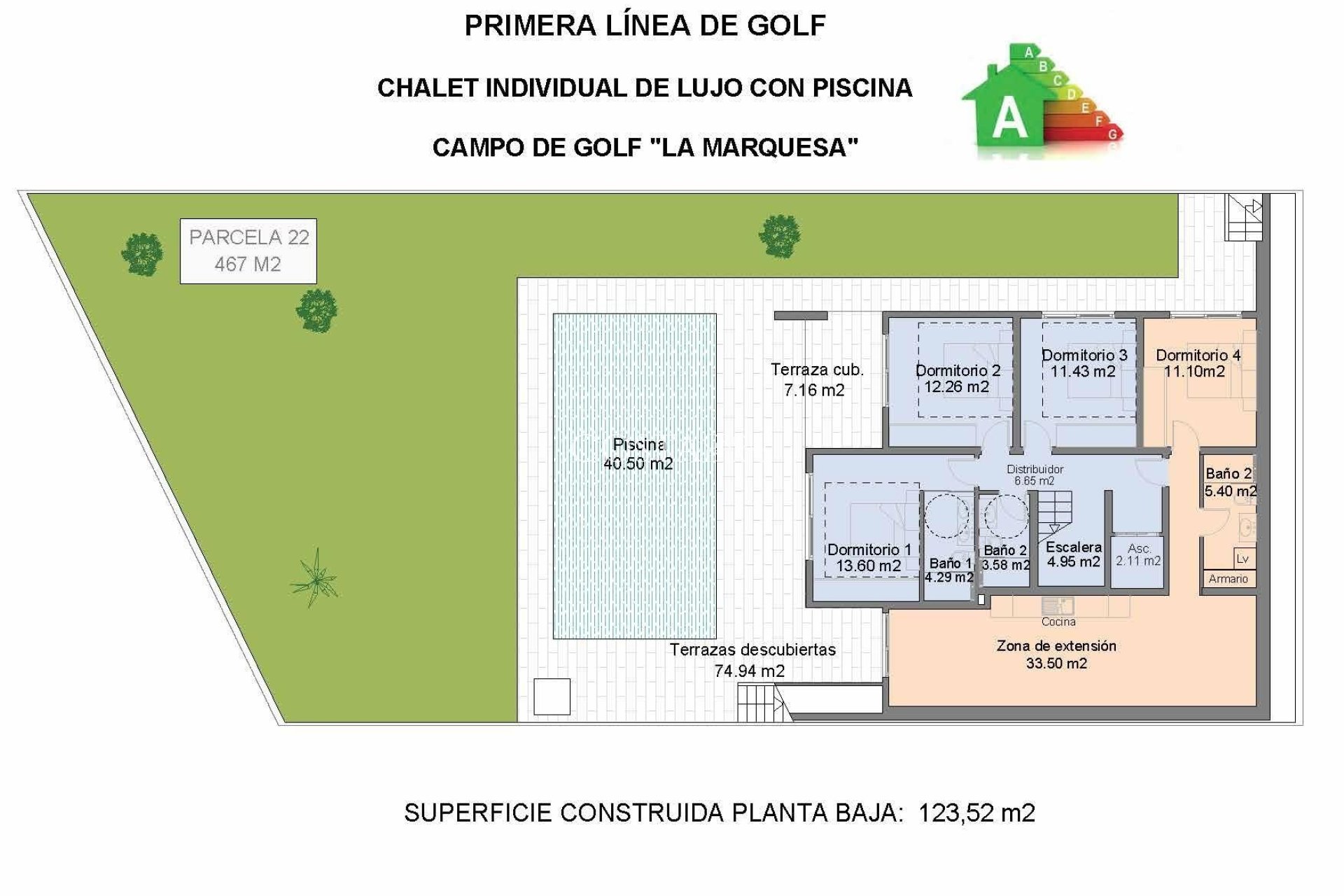 Neue Gebäude - Villa -
Rojales - Golf La Marquesa (Ciudad Quesada)