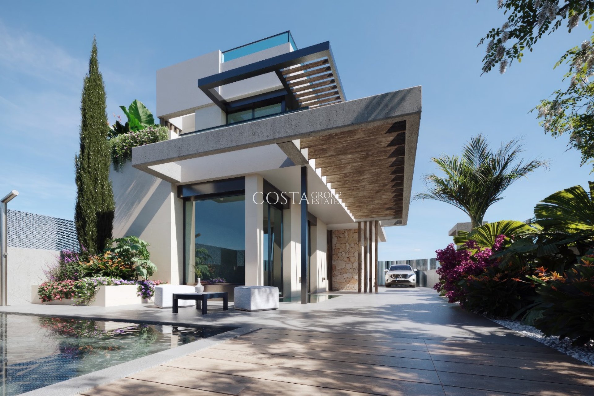 Neue Gebäude - Villa -
Santa Rosalia