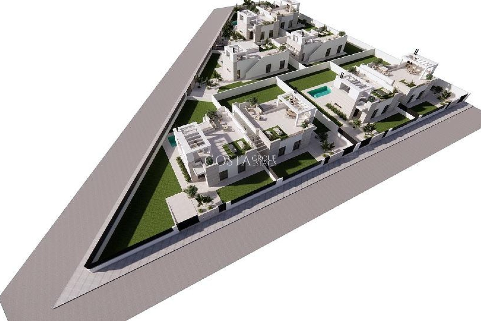 Neue Gebäude - Villa -
Torrevieja - San Luis