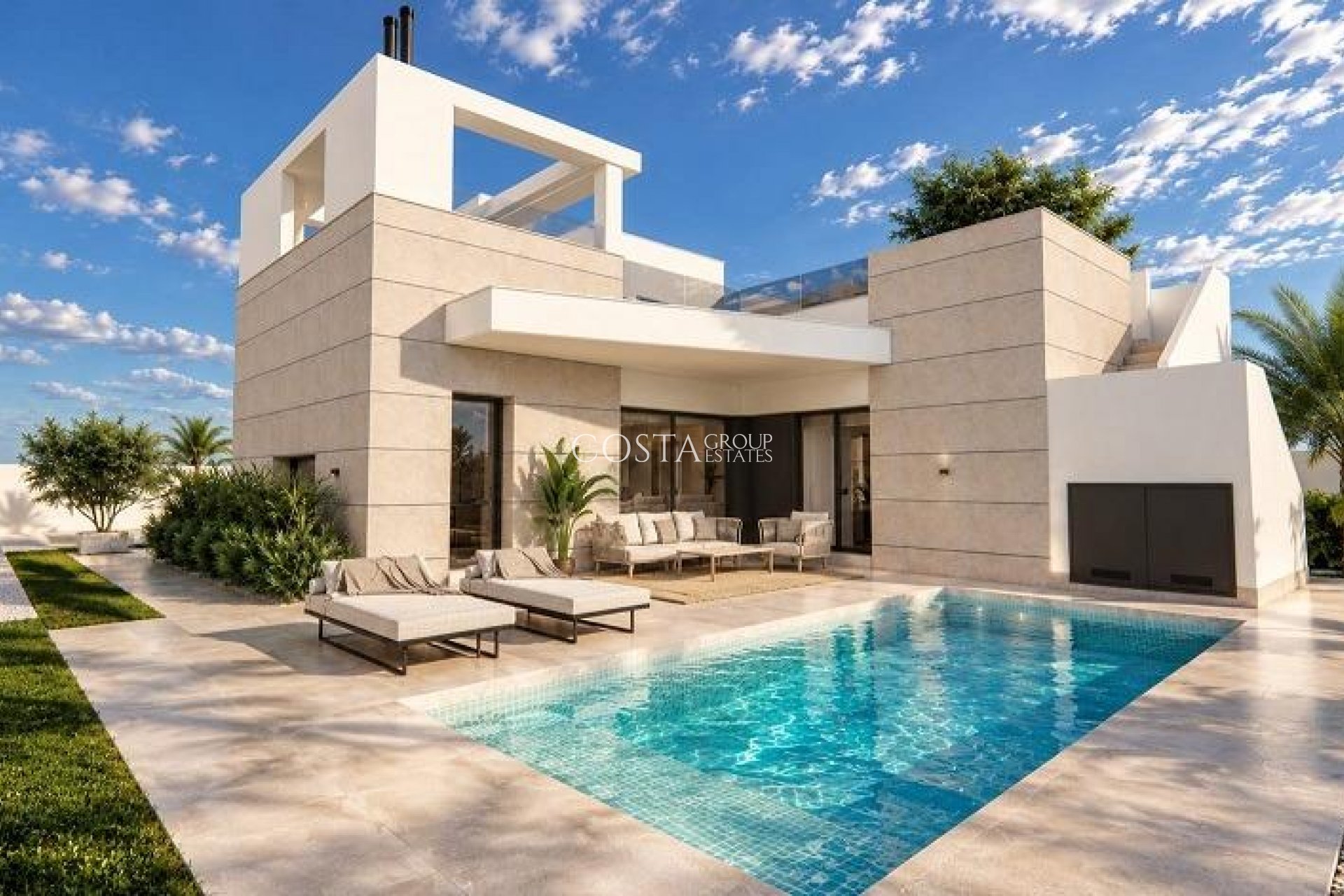 Neue Gebäude - Villa -
Torrevieja - San Luis