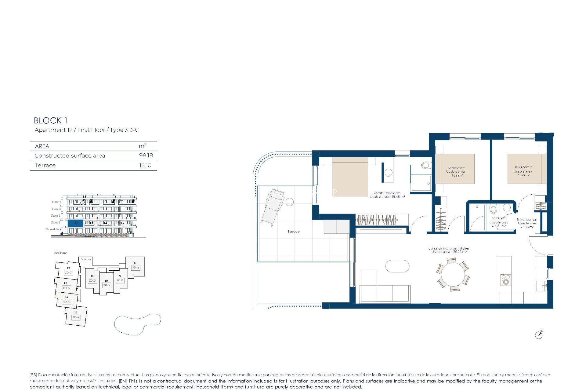New Build - Apartments -
Banos y Mendigo - El Valle Golf