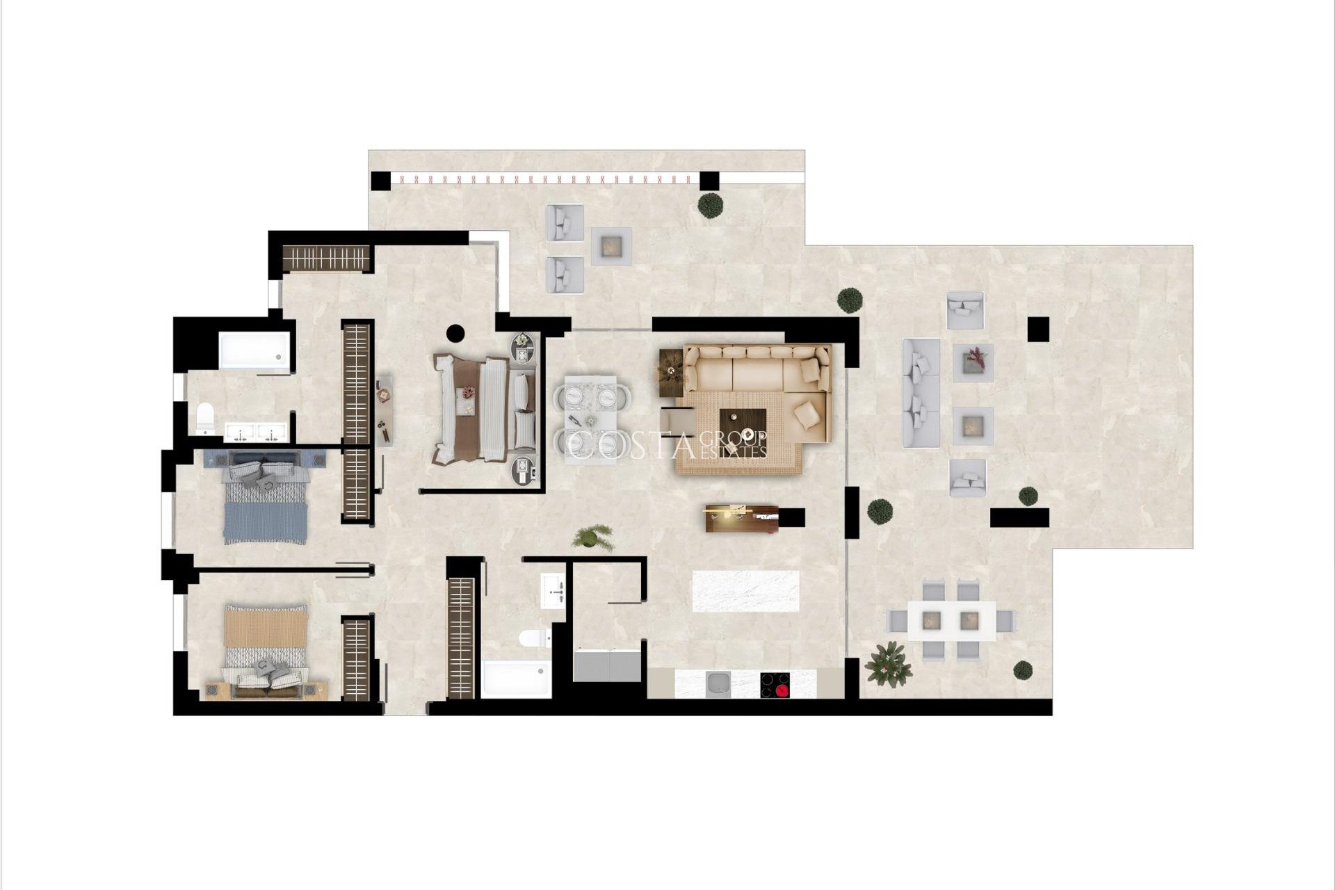 New Build - Apartments -
Benahavís - Urb. Los Jaralillos