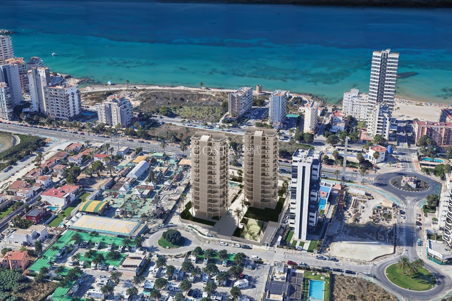 New Build - Apartments -
Calpe - Playa Arenal