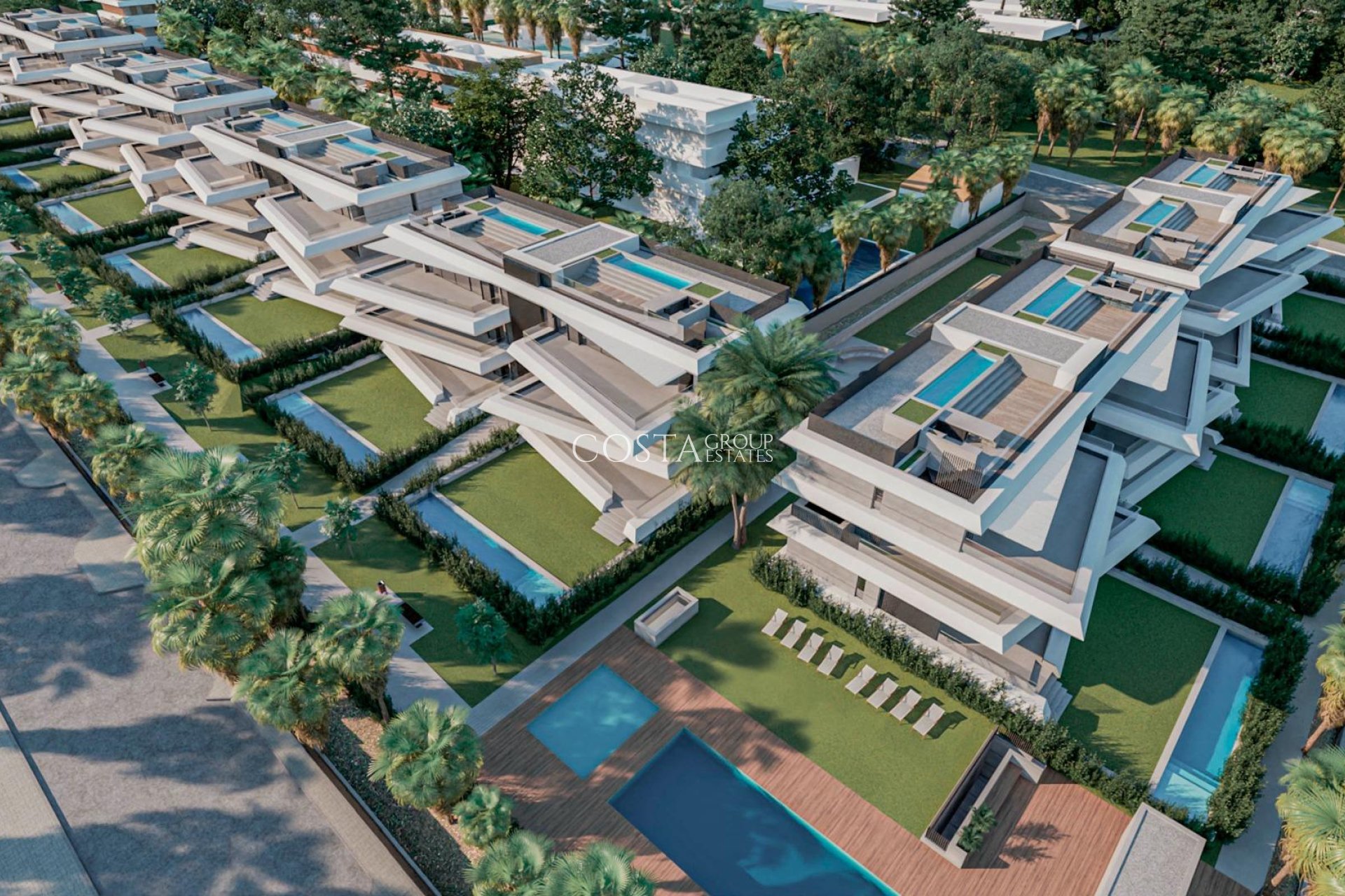 New Build - Apartments -
Estepona - La Resina Golf