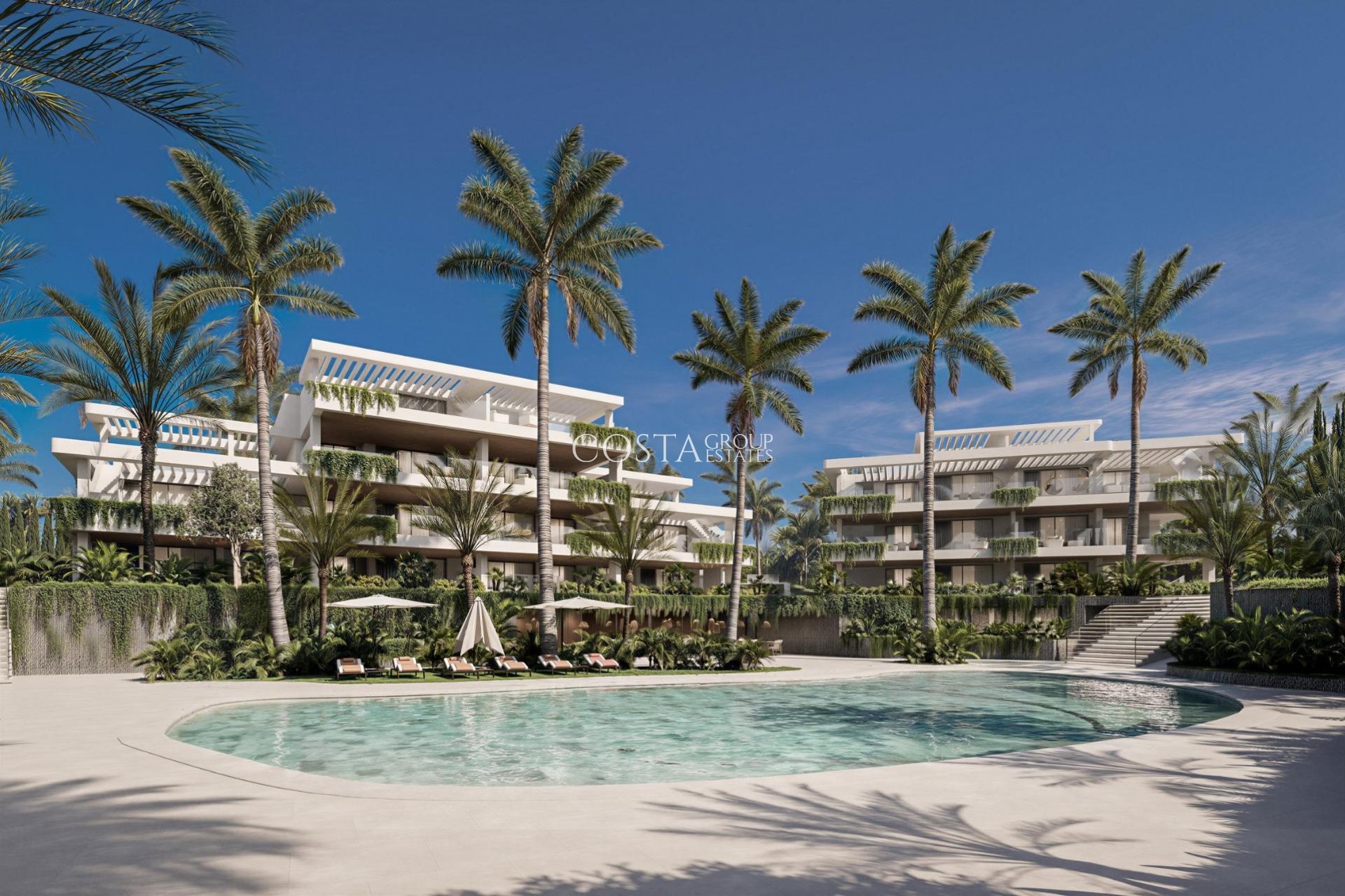 New Build - Apartments -
Estepona - Playa del Padrón