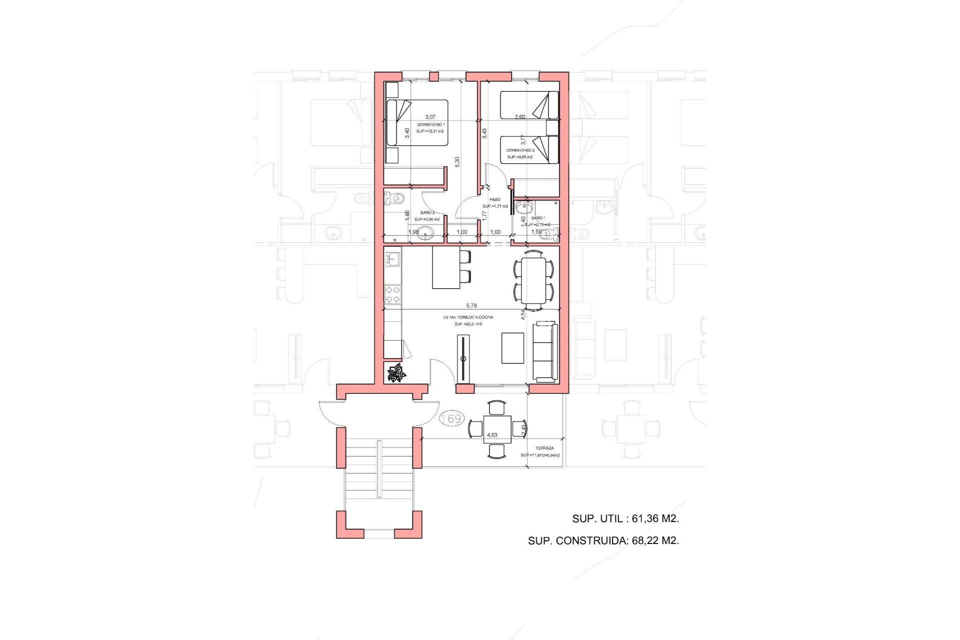 New Build - Apartments -
Fuente Álamo - La Pinilla