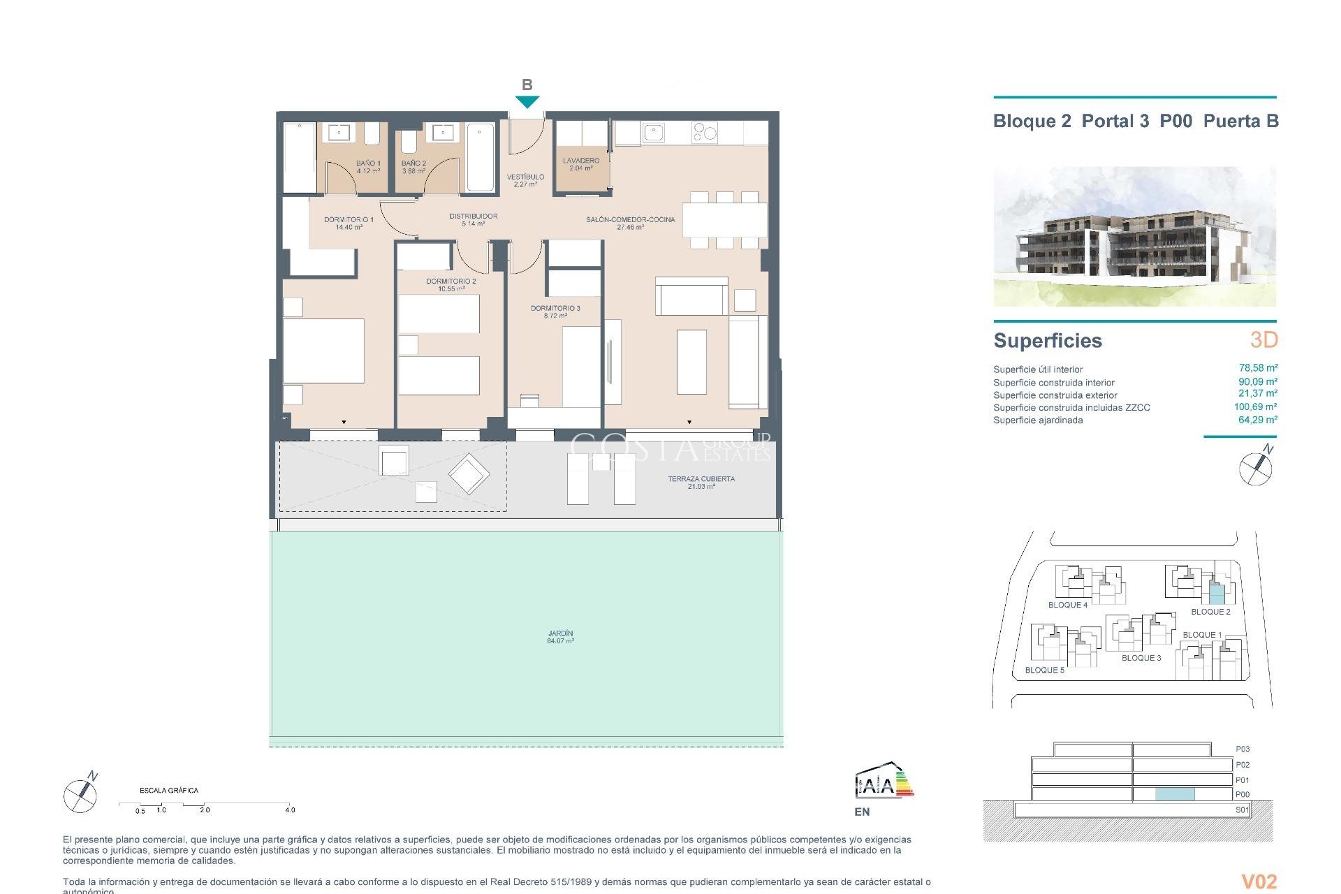 New Build - Apartments -
Godella - Campolivar