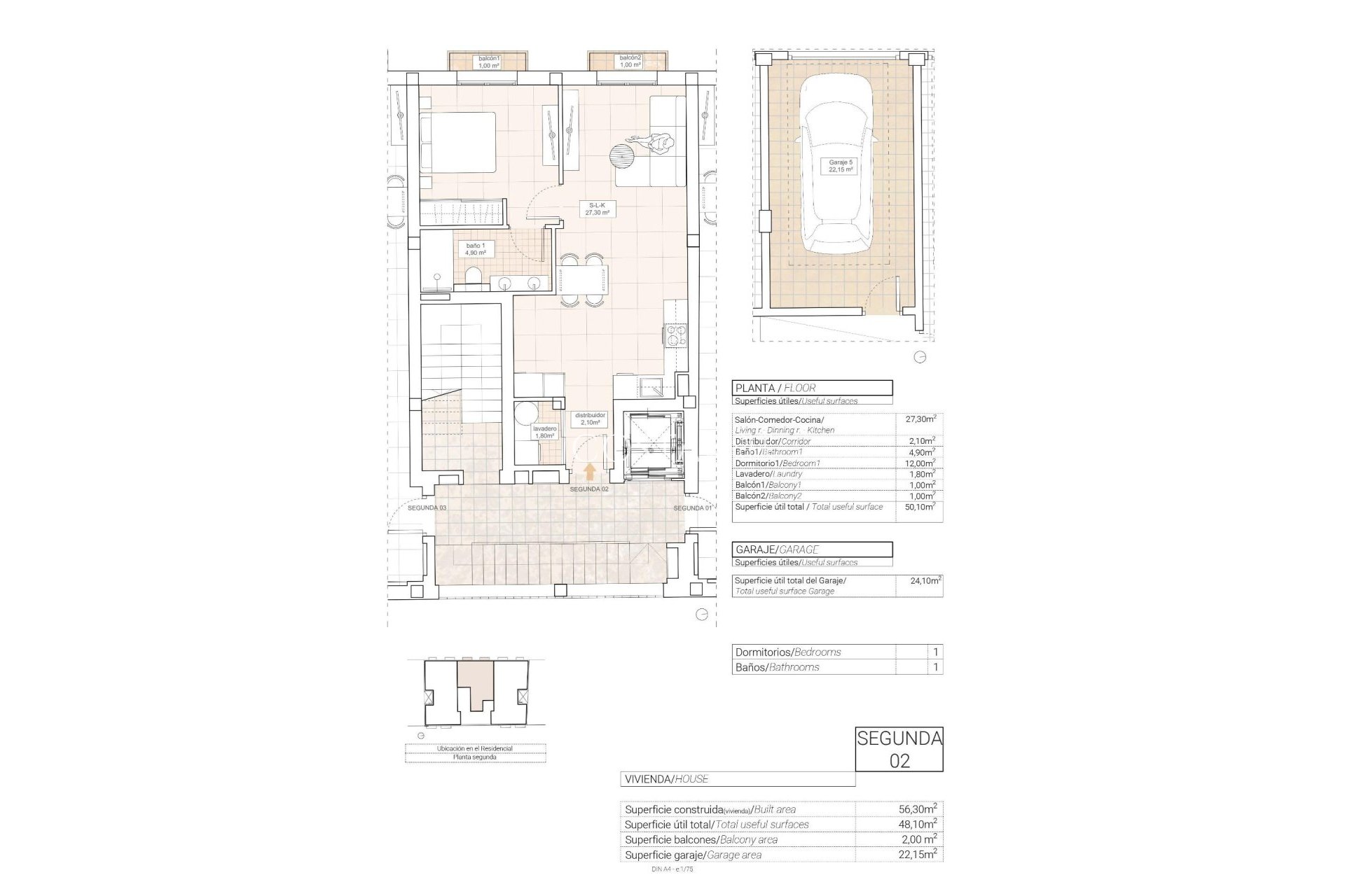 New Build - Apartments -
Hondón de las Nieves - Pueblo