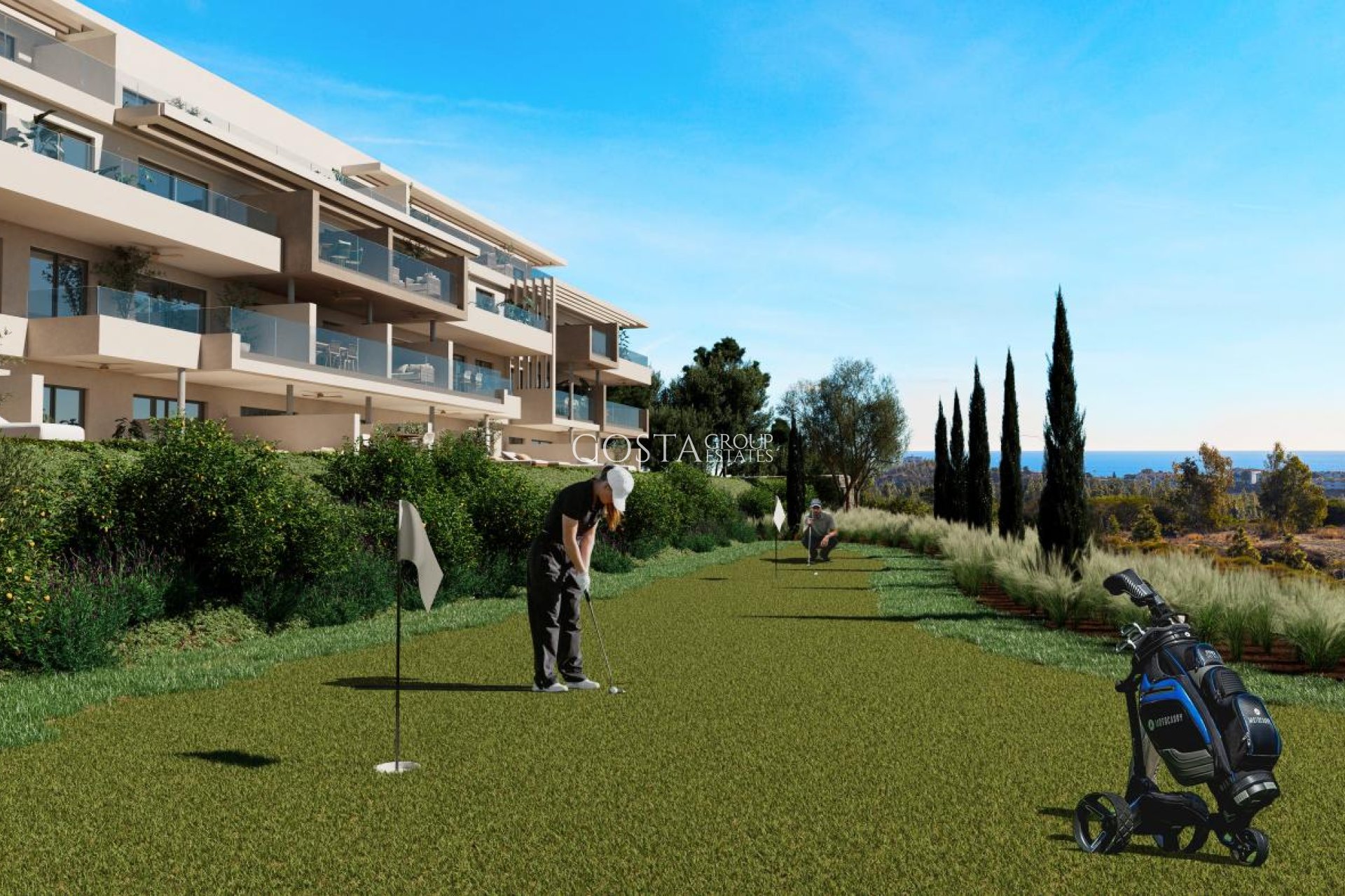 New Build - Apartments -
Las Lagunas de Mijas