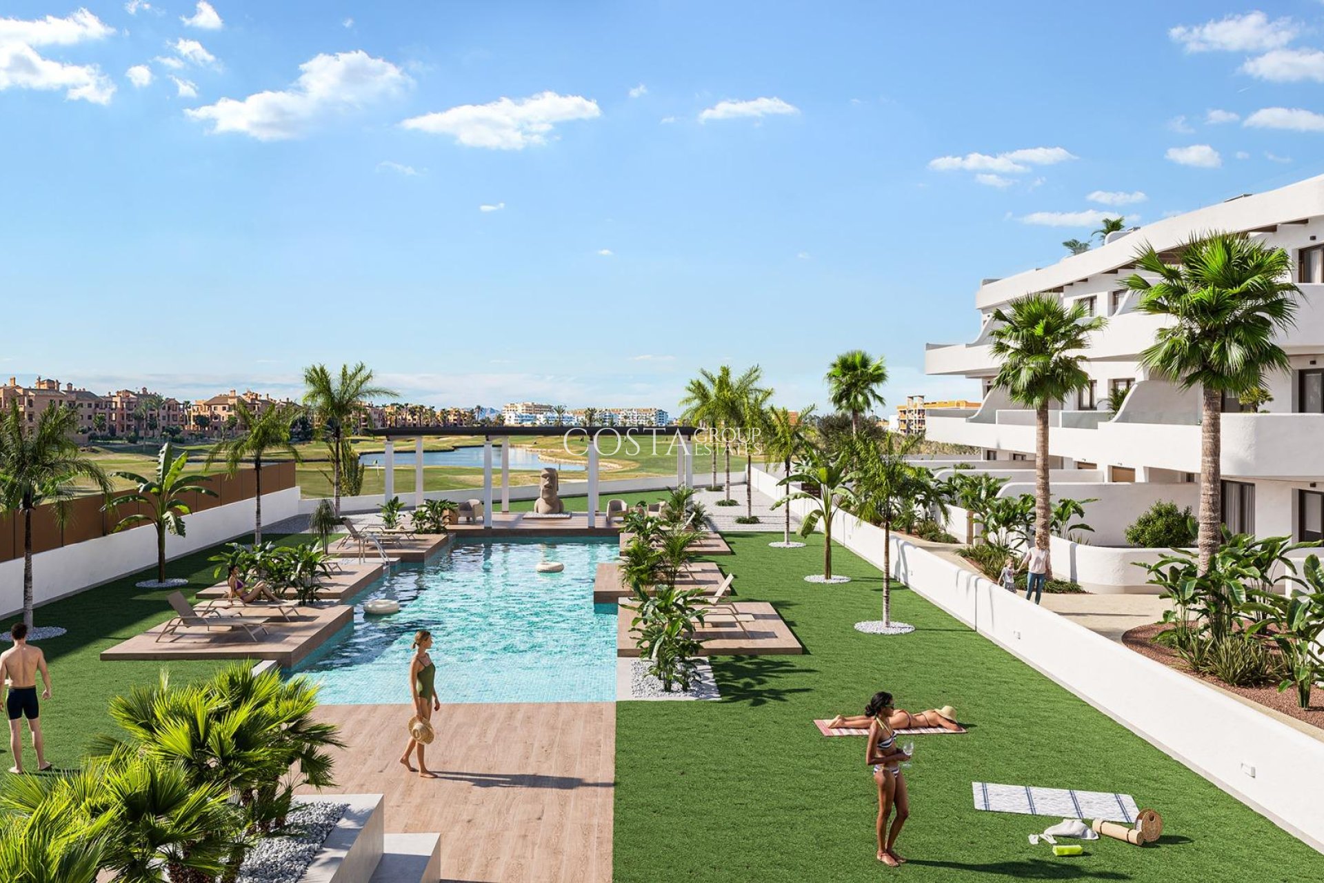 New Build - Apartments -
Los Alcazares - La Serena Golf