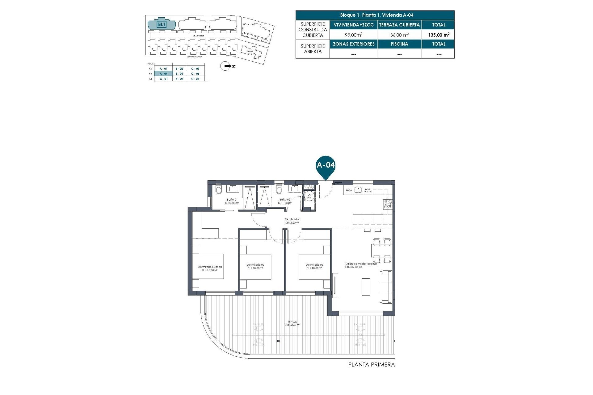 New Build - Apartments -
Los Alcazares - Serena Golf