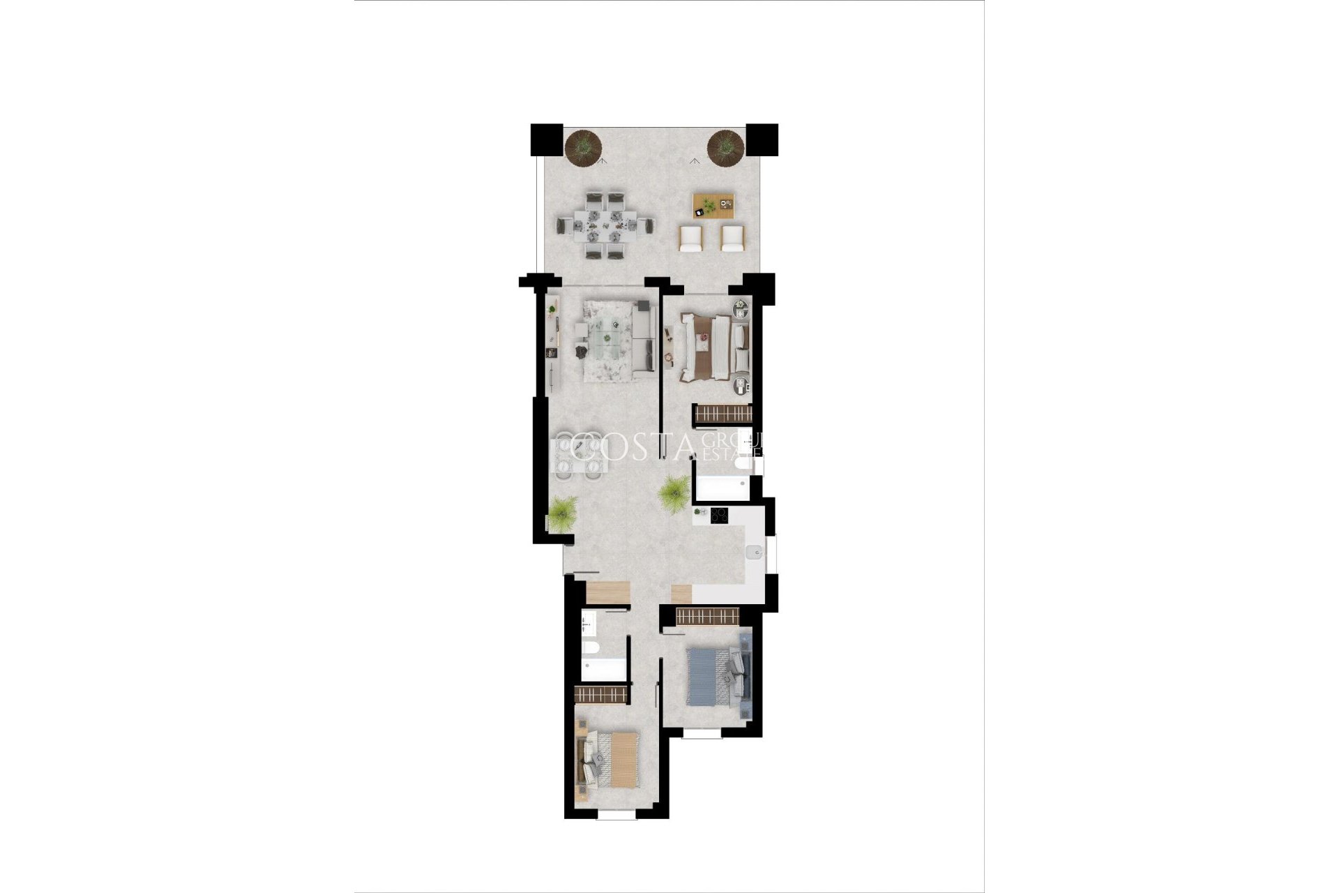 New Build - Apartments -
Manilva - Bahia De Las Rocas