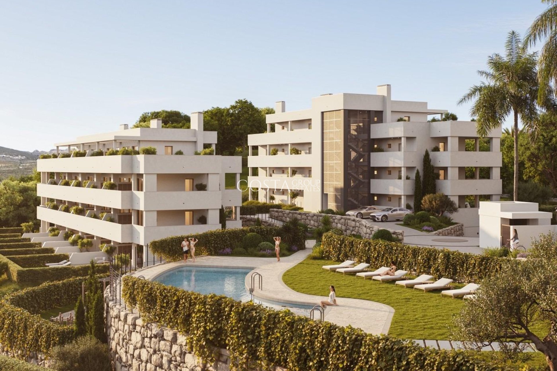New Build - Apartments -
Manilva - Castillo de la Duquesa